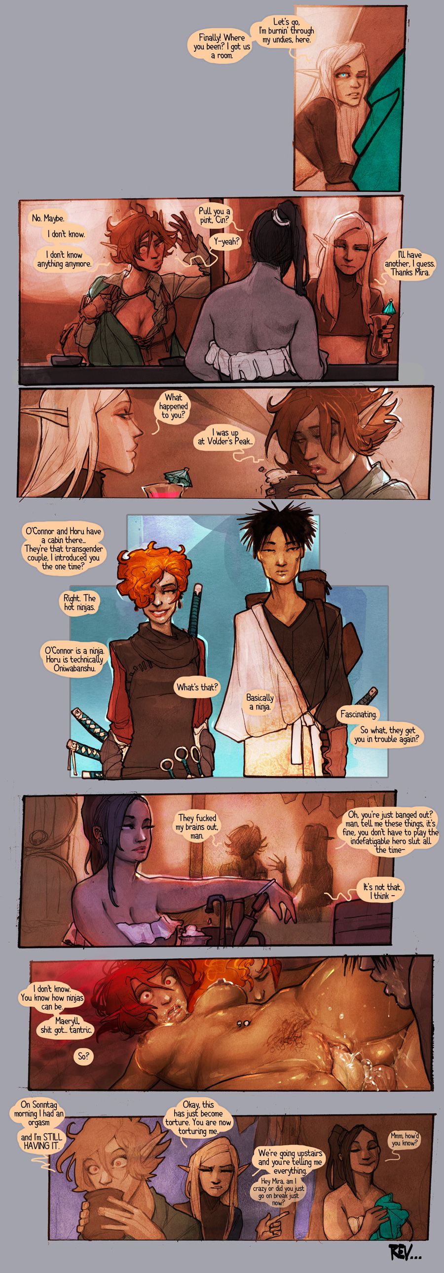 Ninjas [Rupert Everton | Alexis Flower] 1 . Ninjas  - Chapter 1 [Rupert Everton | Alexis Flower] – page 1