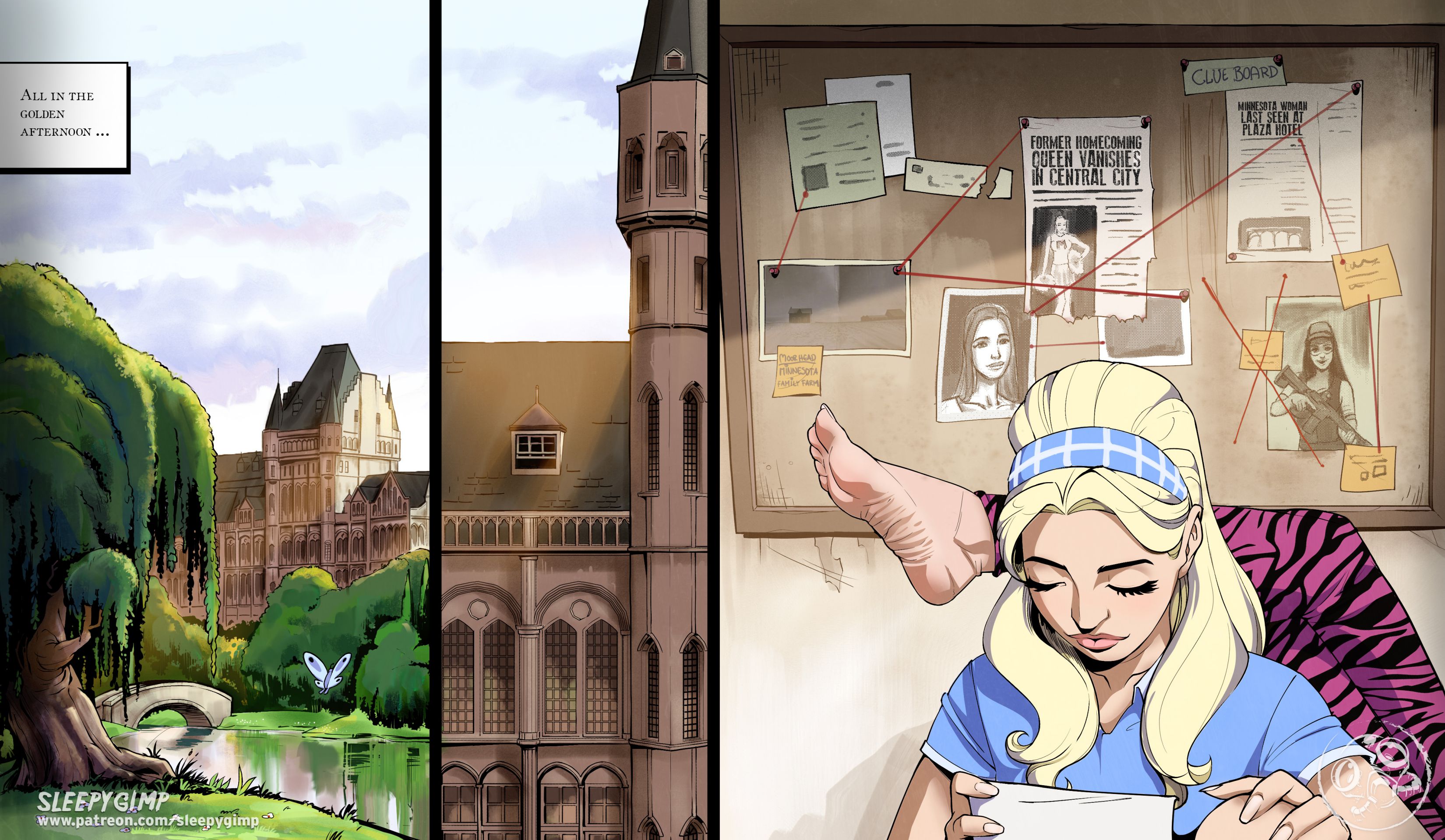 Through The Looking Glass [Sleepy Gimp] 1 . Through The Looking Glass - Chapter 1 [Sleepy Gimp] – page 1
