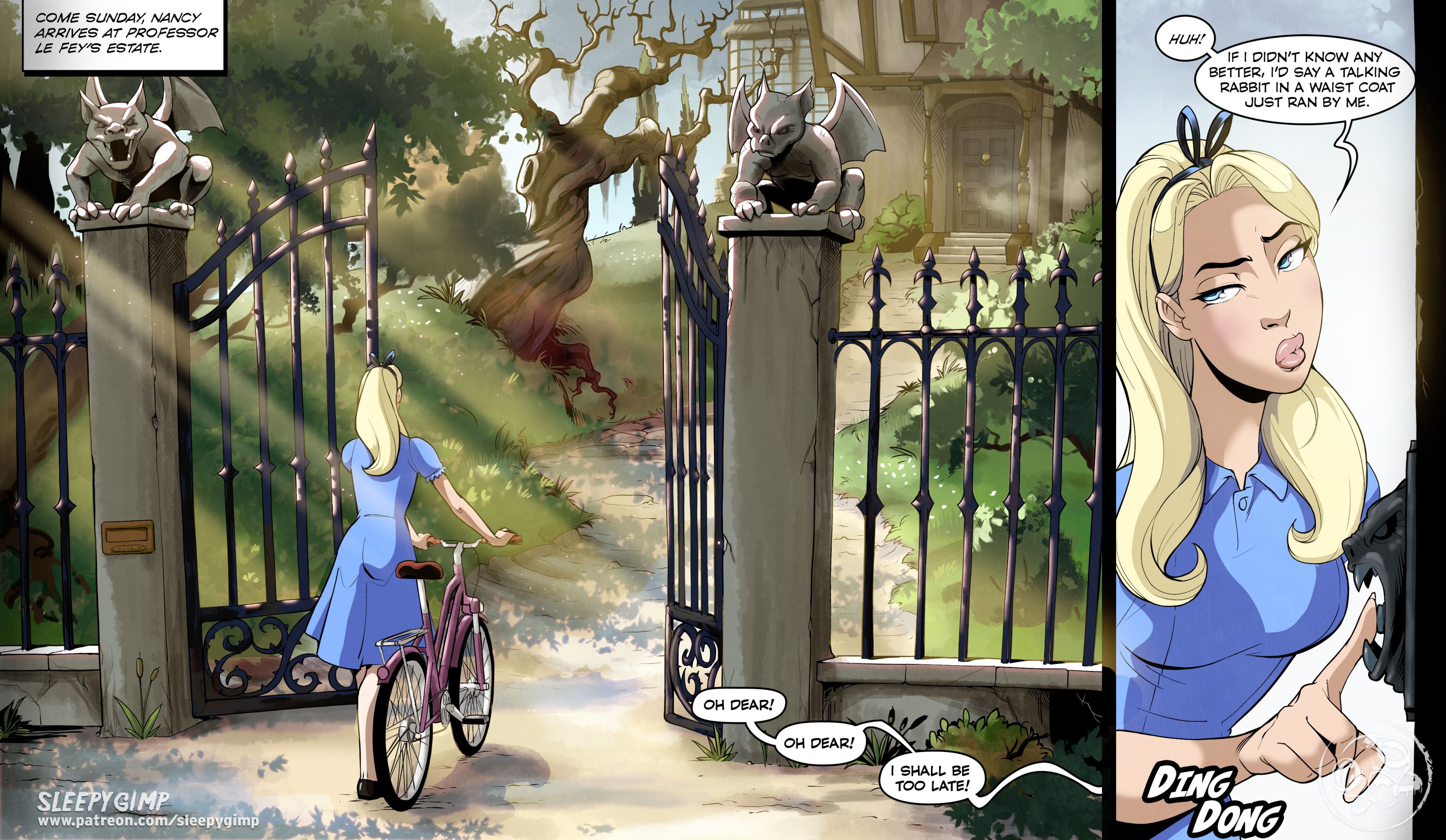 Through The Looking Glass [Sleepy Gimp] 1 . Through The Looking Glass - Chapter 1 [Sleepy Gimp] – page 3
