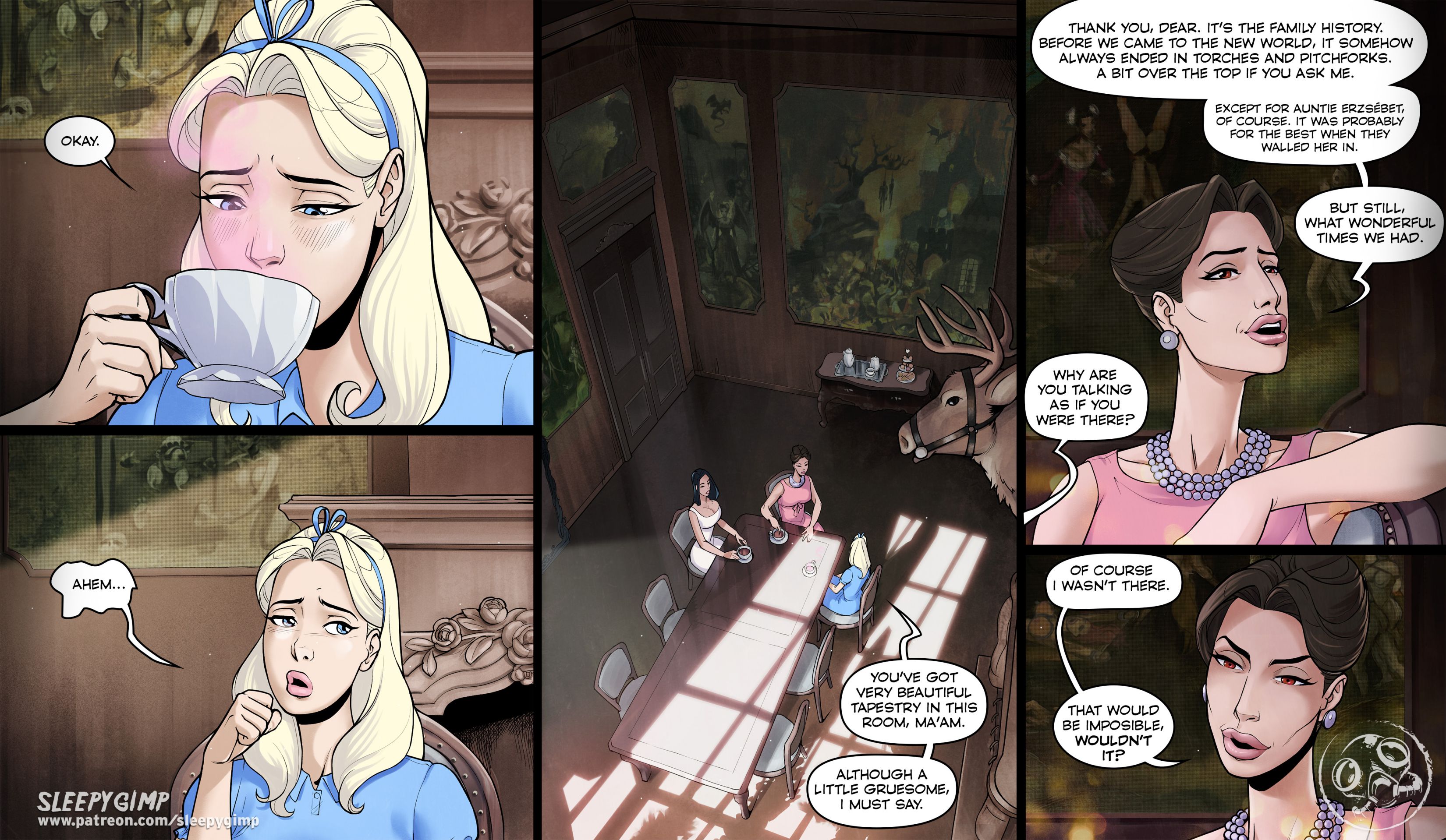 Through The Looking Glass [Sleepy Gimp] 1 . Through The Looking Glass - Chapter 1 [Sleepy Gimp] – page 8