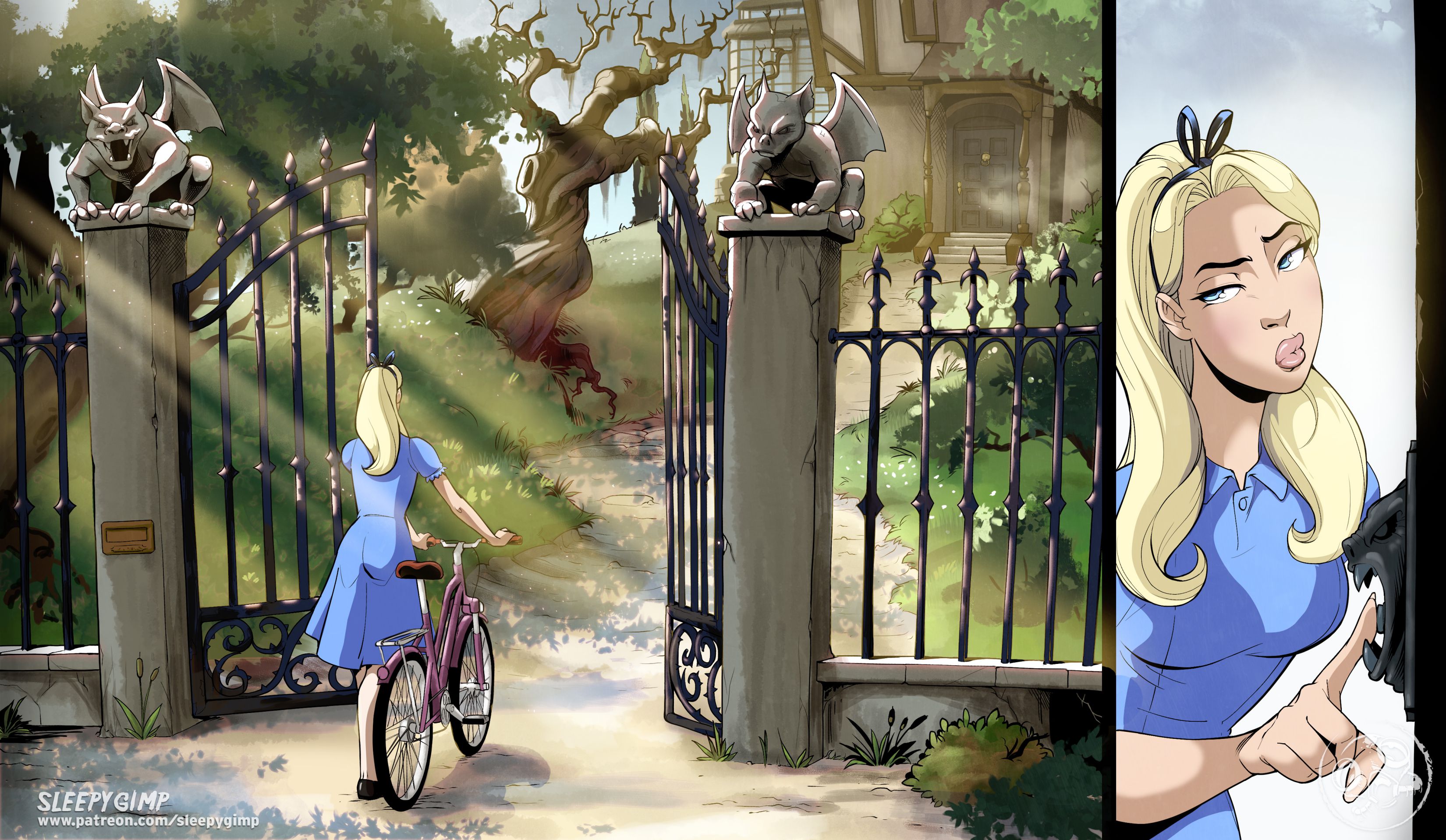 Through The Looking Glass [Sleepy Gimp] 1.5 . Through The Looking Glass - Chapter 1  - No Text [Sleepy Gimp] – page 3
