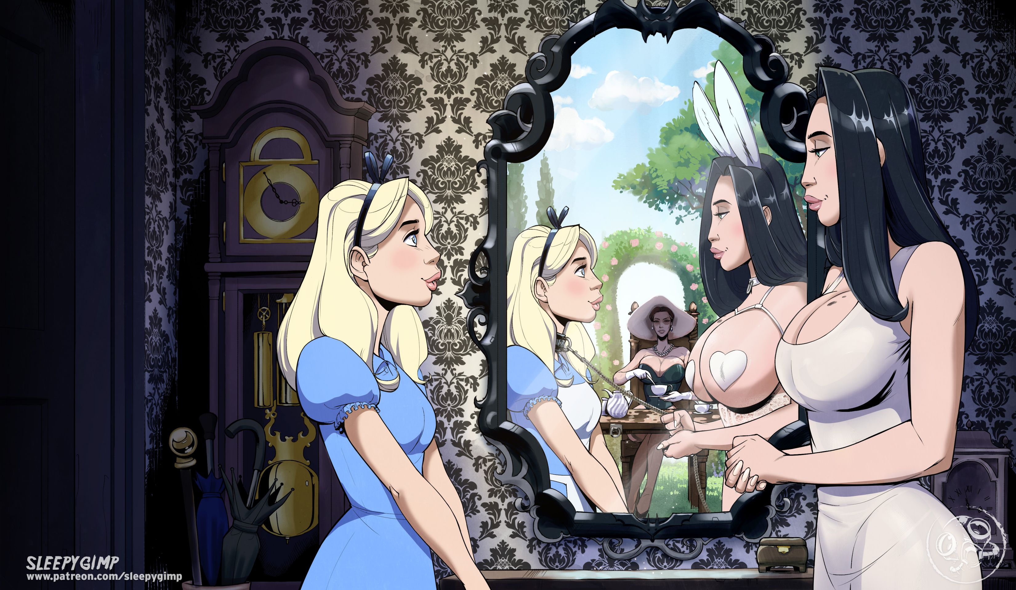 Through The Looking Glass [Sleepy Gimp] 1.5 . Through The Looking Glass - Chapter 1  - No Text [Sleepy Gimp] – page 4