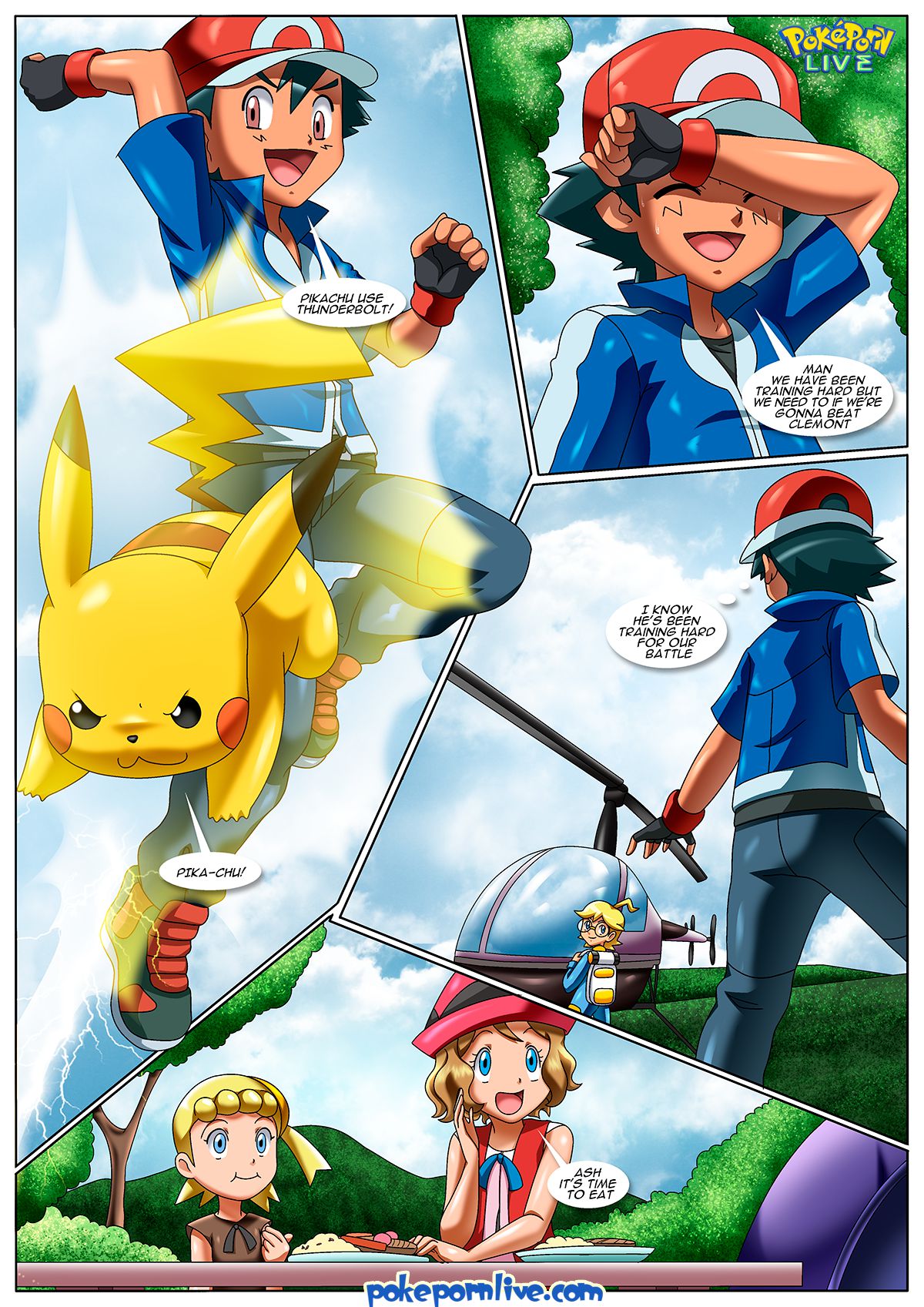Kalos Threesome (Pokemon) [PalComix] 1 . Kalos Threesome - Chapter 1 (Pokemon) [PalComix] – page 2