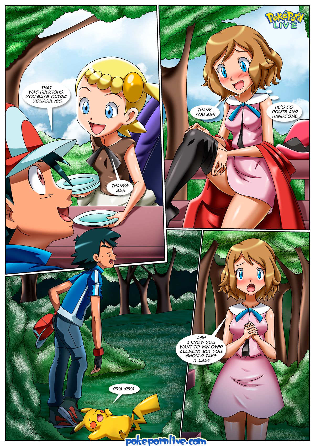 Kalos Threesome (Pokemon) [PalComix] 1 . Kalos Threesome - Chapter 1 (Pokemon) [PalComix] – page 3