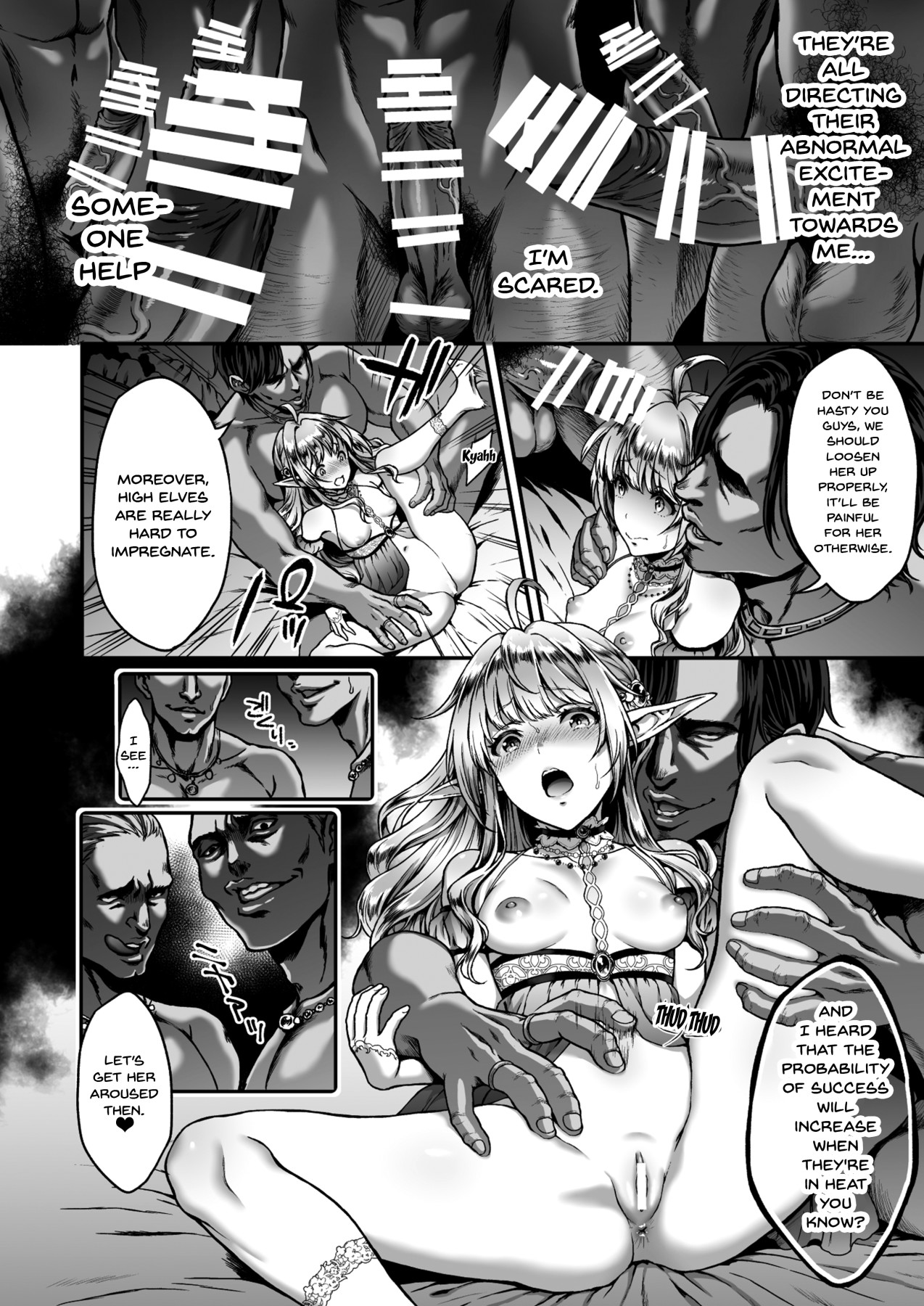The Melancholic Elf Whore [Usagi Nagomu] 4 . The Melancholic Elf Whore - Chapter 4 [Usagi Nagomu] – page 12