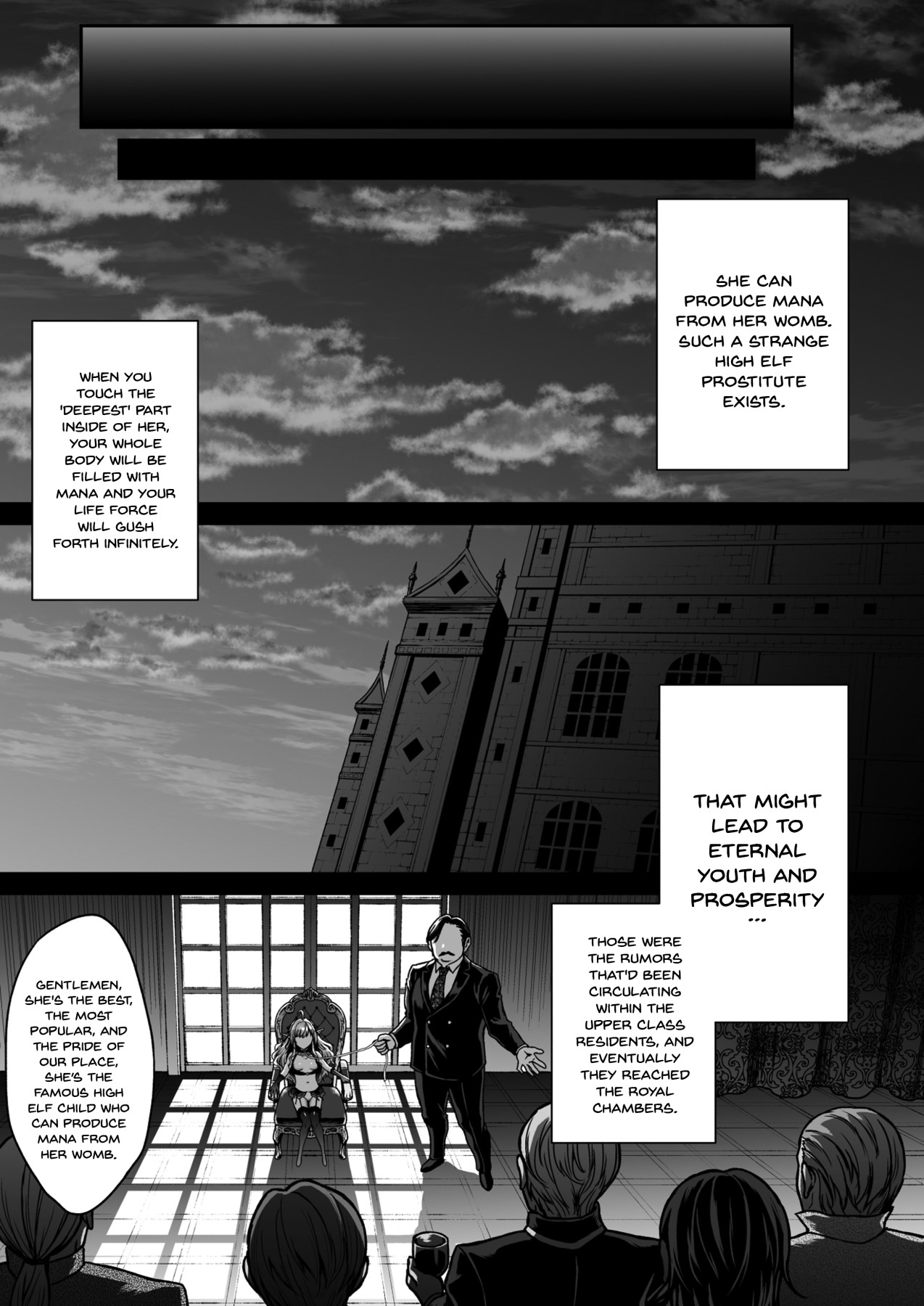 The Melancholic Elf Whore [Usagi Nagomu] 4 . The Melancholic Elf Whore - Chapter 4 [Usagi Nagomu] – page 41