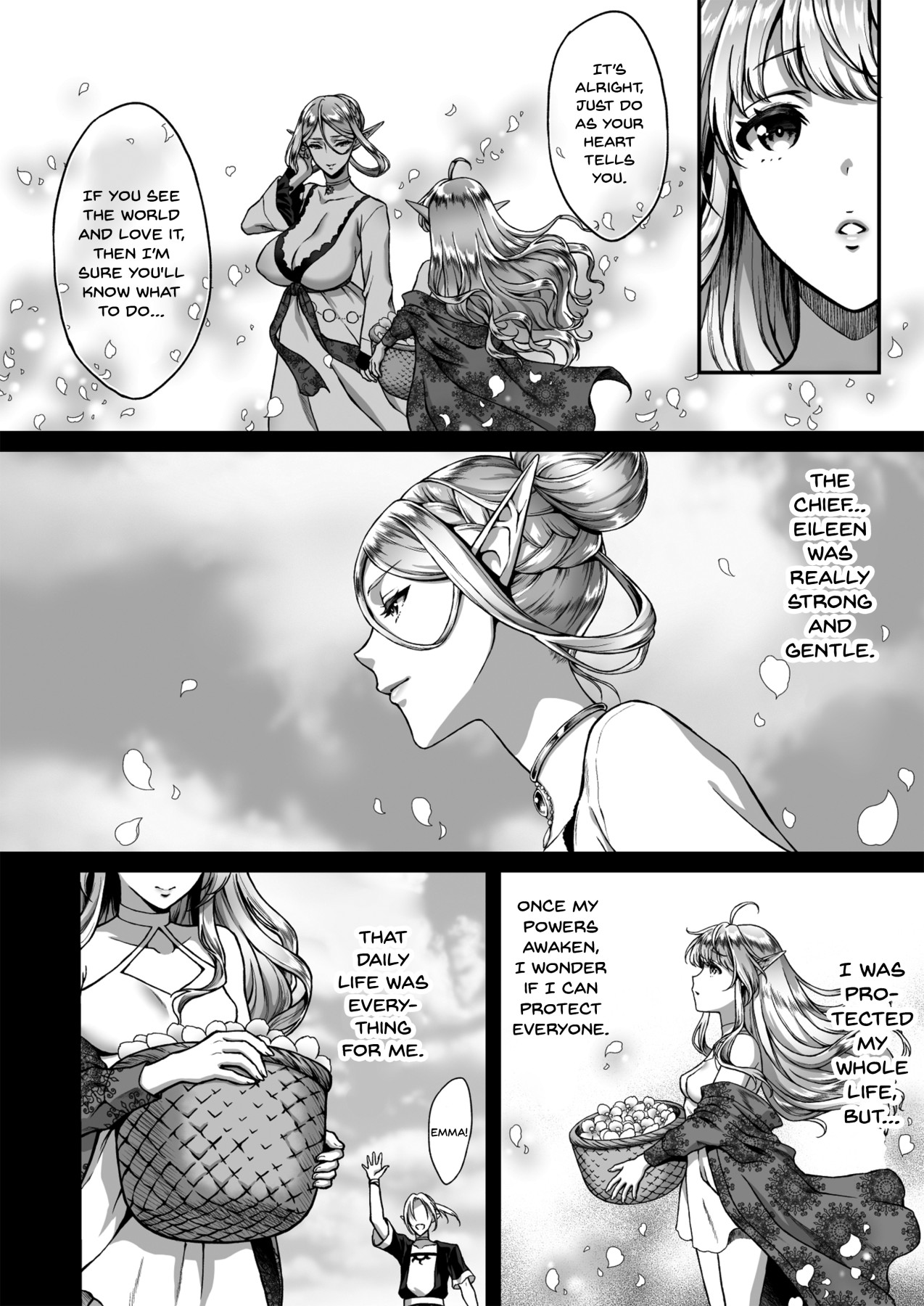 The Melancholic Elf Whore [Usagi Nagomu] 4 . The Melancholic Elf Whore - Chapter 4 [Usagi Nagomu] – page 6