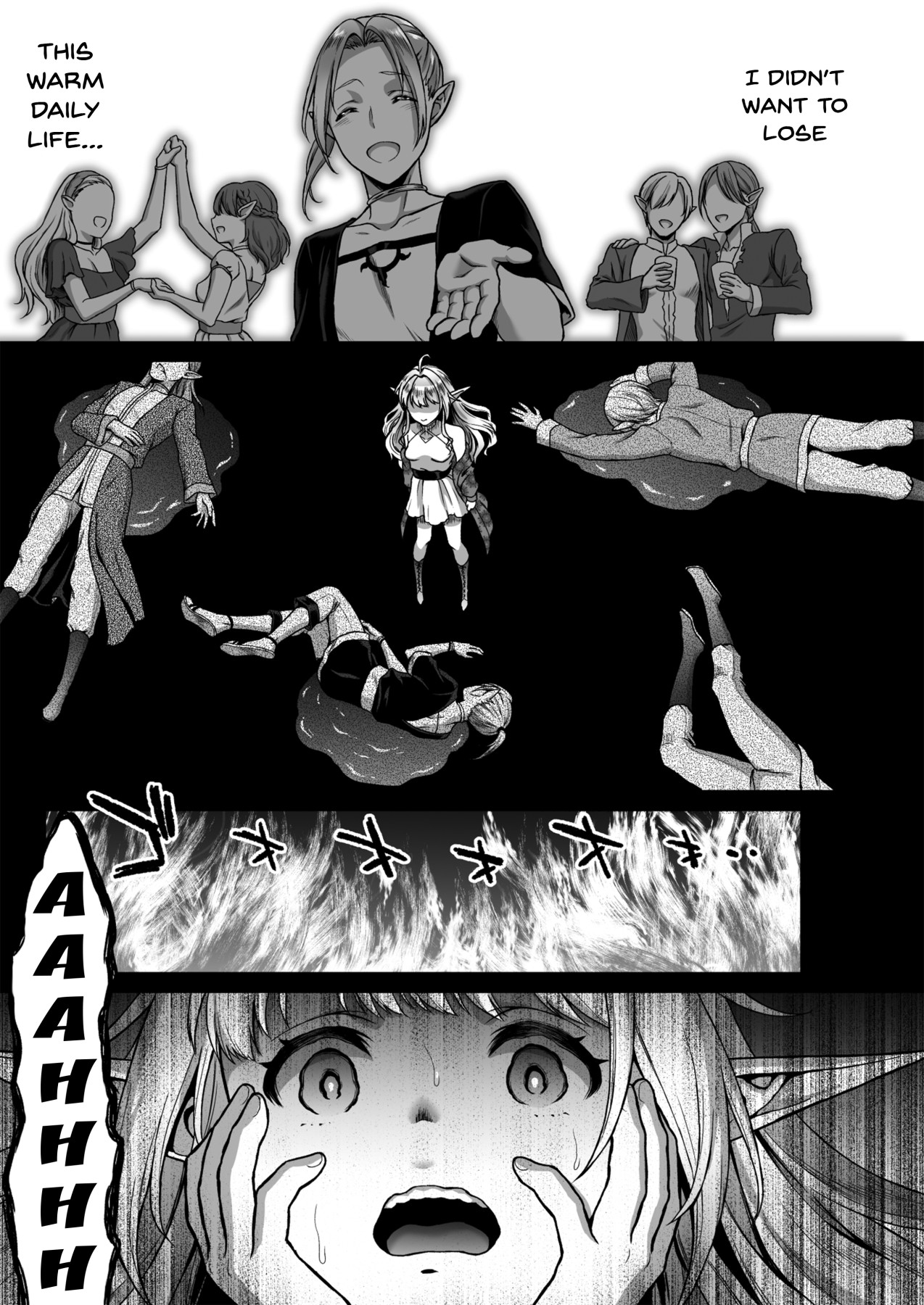 The Melancholic Elf Whore [Usagi Nagomu] 4 . The Melancholic Elf Whore - Chapter 4 [Usagi Nagomu] – page 7