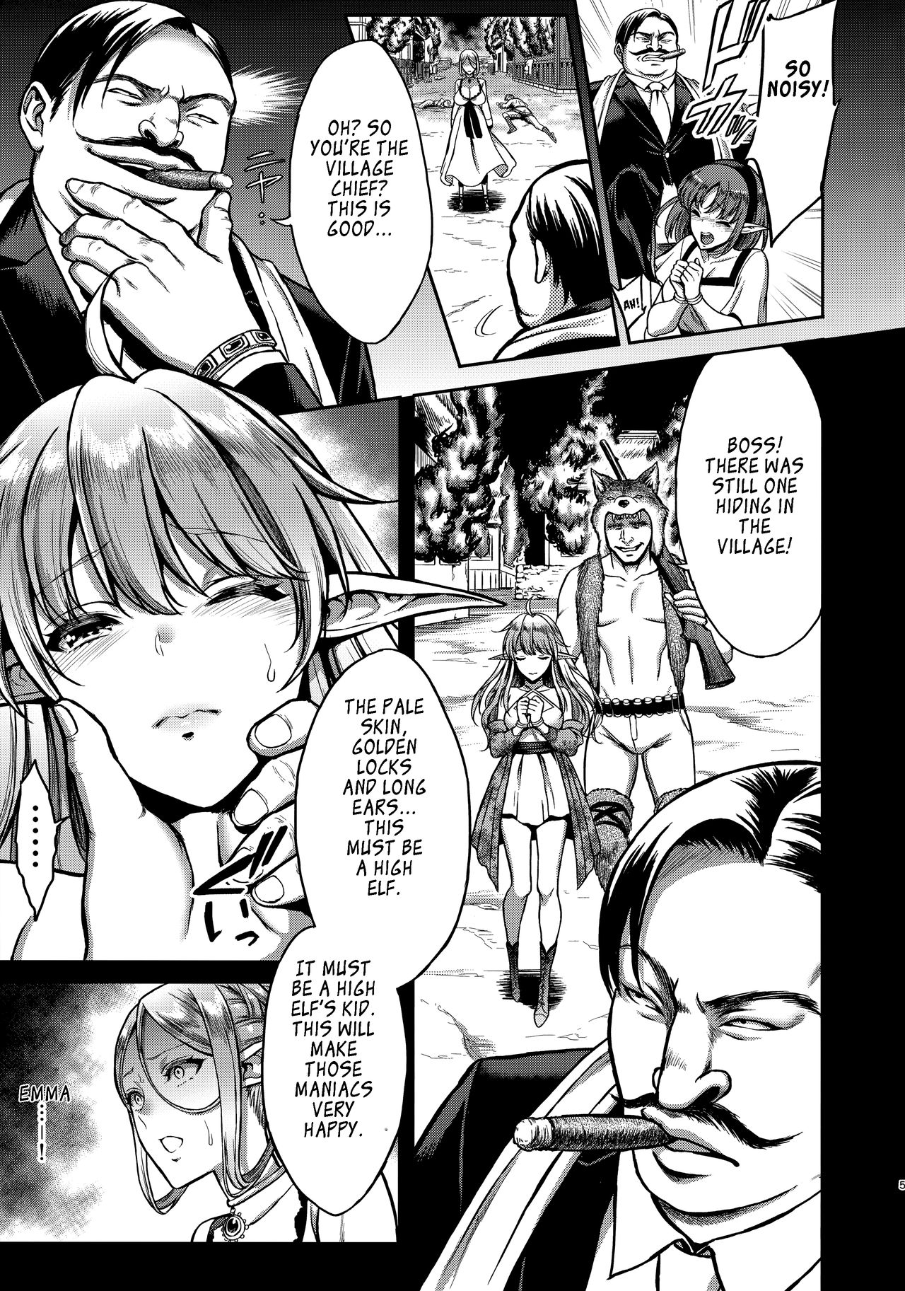 The Melancholic Elf Whore [Usagi Nagomu] 1 . The Melancholic Elf Whore - Chapter 1 [Usagi Nagomu] – page 6