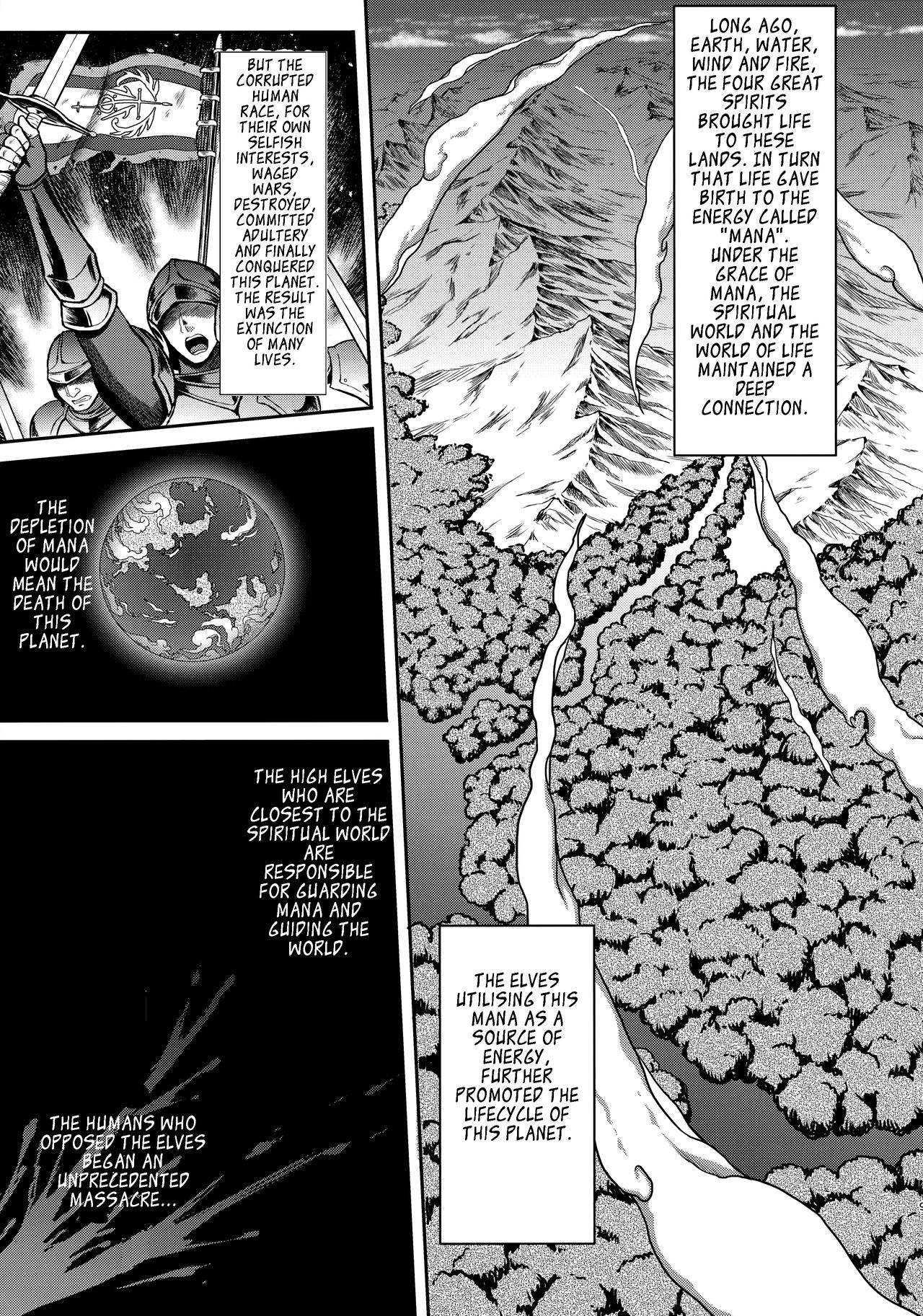 The Melancholic Elf Whore [Usagi Nagomu] 1 . The Melancholic Elf Whore - Chapter 1 [Usagi Nagomu] – page 8