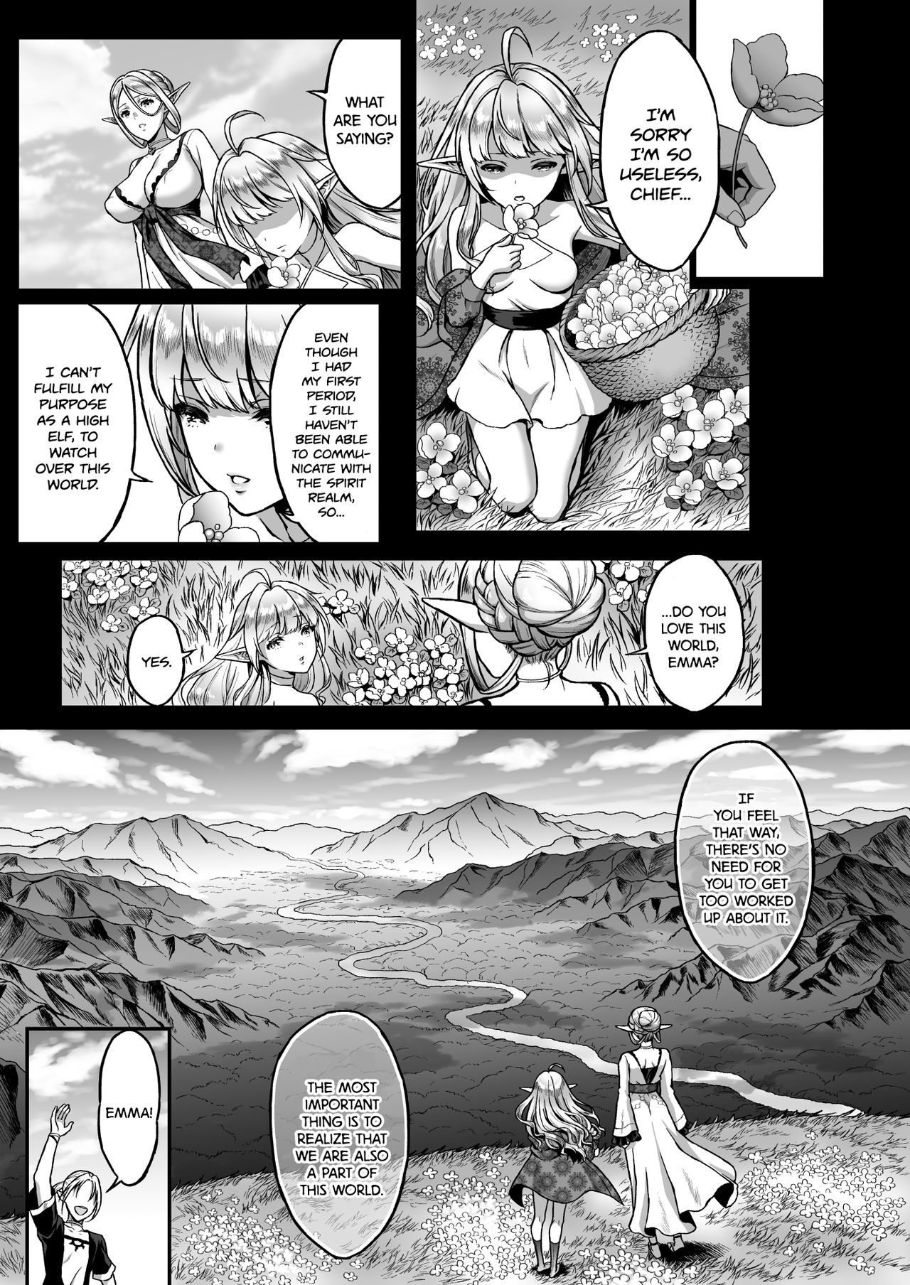 The Melancholic Elf Whore [Usagi Nagomu] 2 . The Melancholic Elf Whore - Chapter 2 [Usagi Nagomu] – page 3