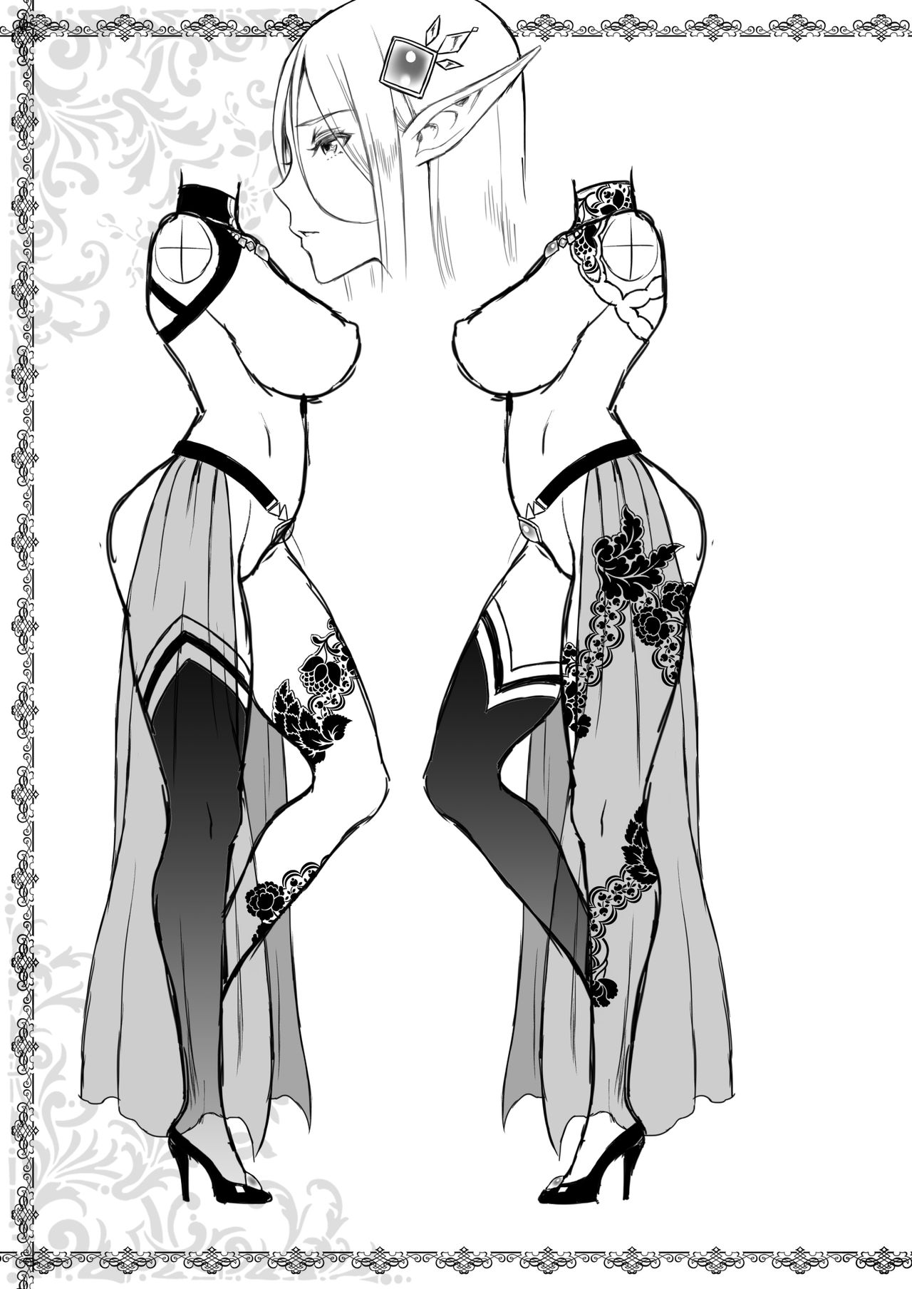 The Melancholic Elf Whore [Usagi Nagomu] 5 . The Melancholic Elf Whore - Chapter 5 [Usagi Nagomu] – page 38