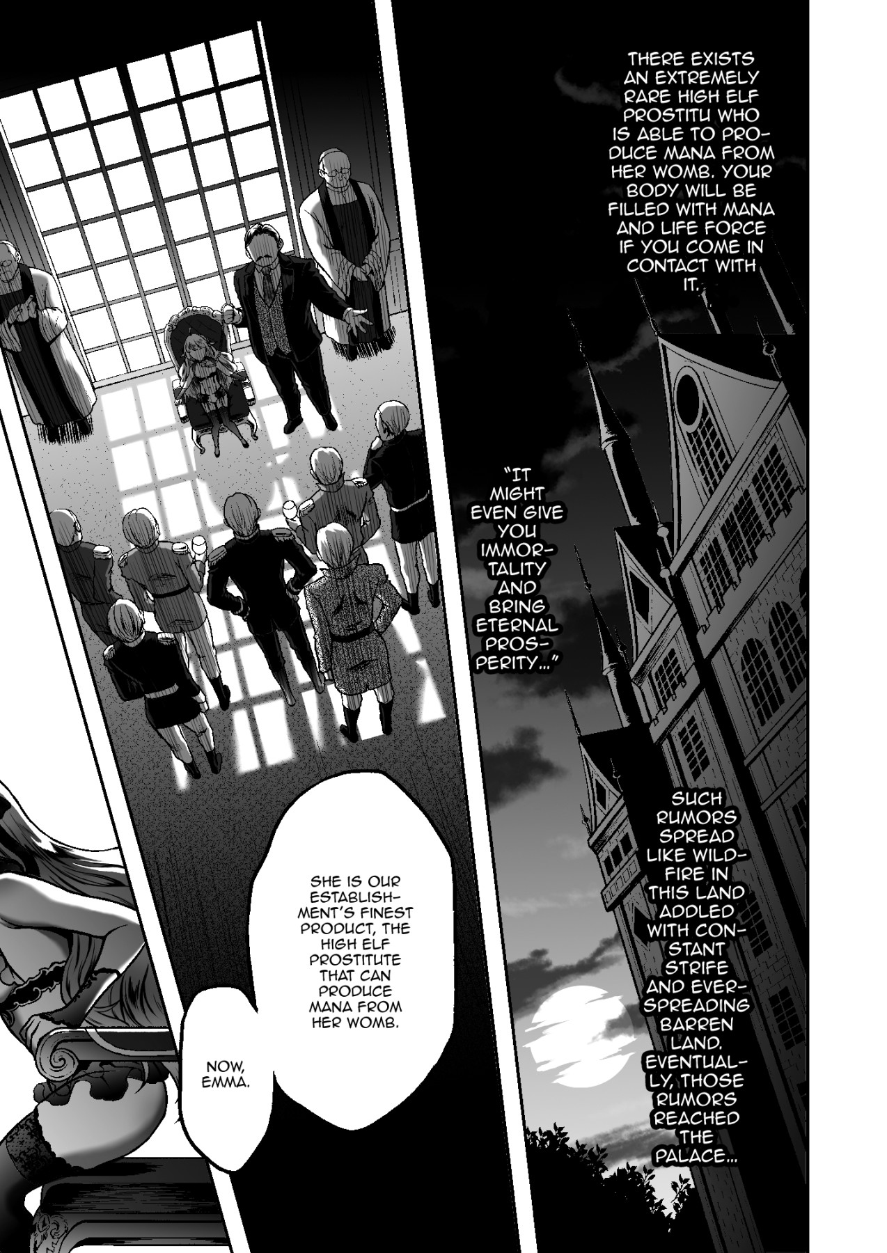 The Melancholic Elf Whore [Usagi Nagomu] 6 . The Melancholic Elf Whore - Chapter 6 [Usagi Nagomu] – page 3