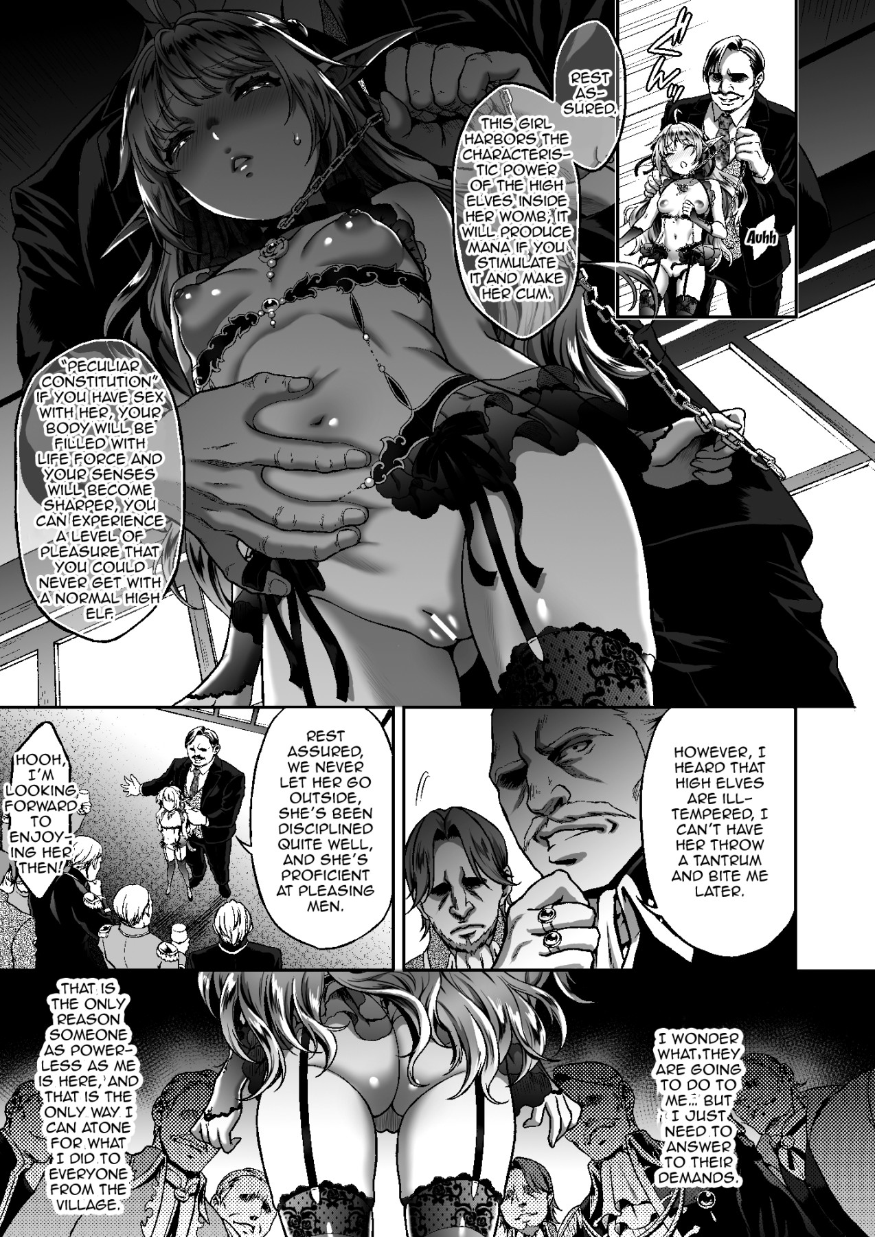 The Melancholic Elf Whore [Usagi Nagomu] 6 . The Melancholic Elf Whore - Chapter 6 [Usagi Nagomu] – page 5