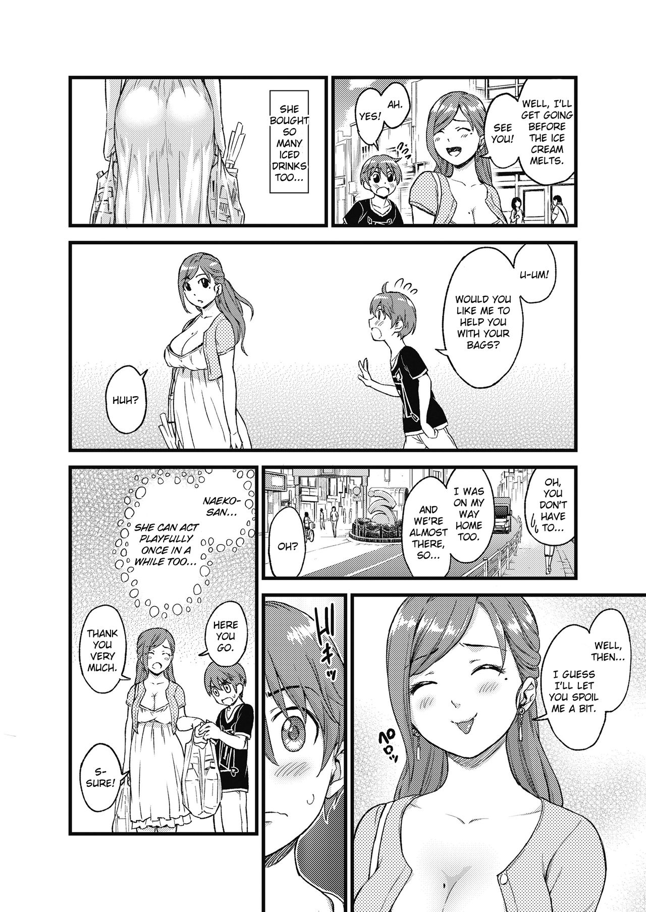 The Summer Break of Boobs [Higashino Mikan] 1 . The Summer Break of Boobs - Chapter 1 [Higashino Mikan] – page 7