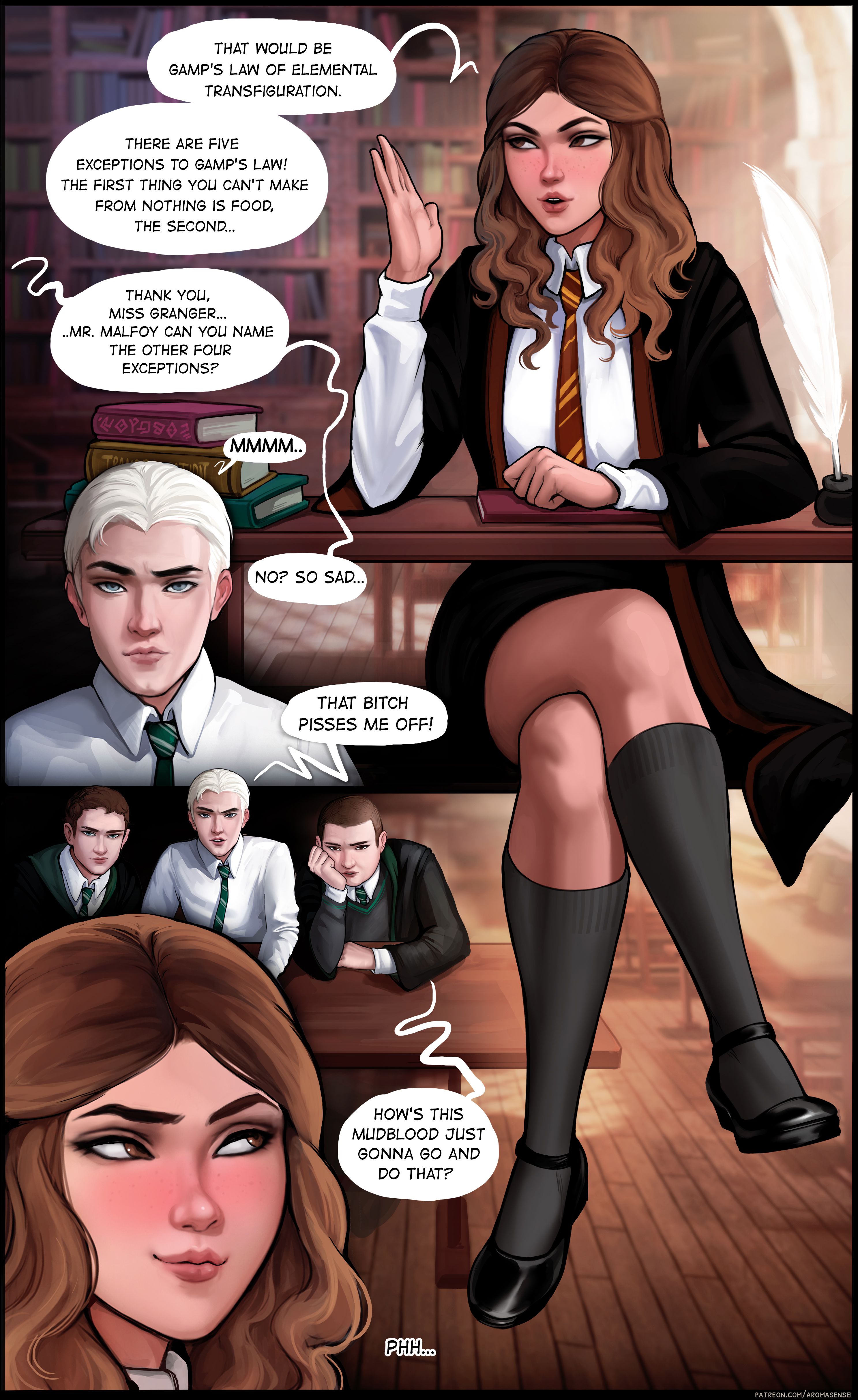 Extra Lesson (Harry Potter) [Aroma Sensei] 1 . Extra Lesson - Chapter 1 (Harry Potter) [Aroma Sensei] – page 4
