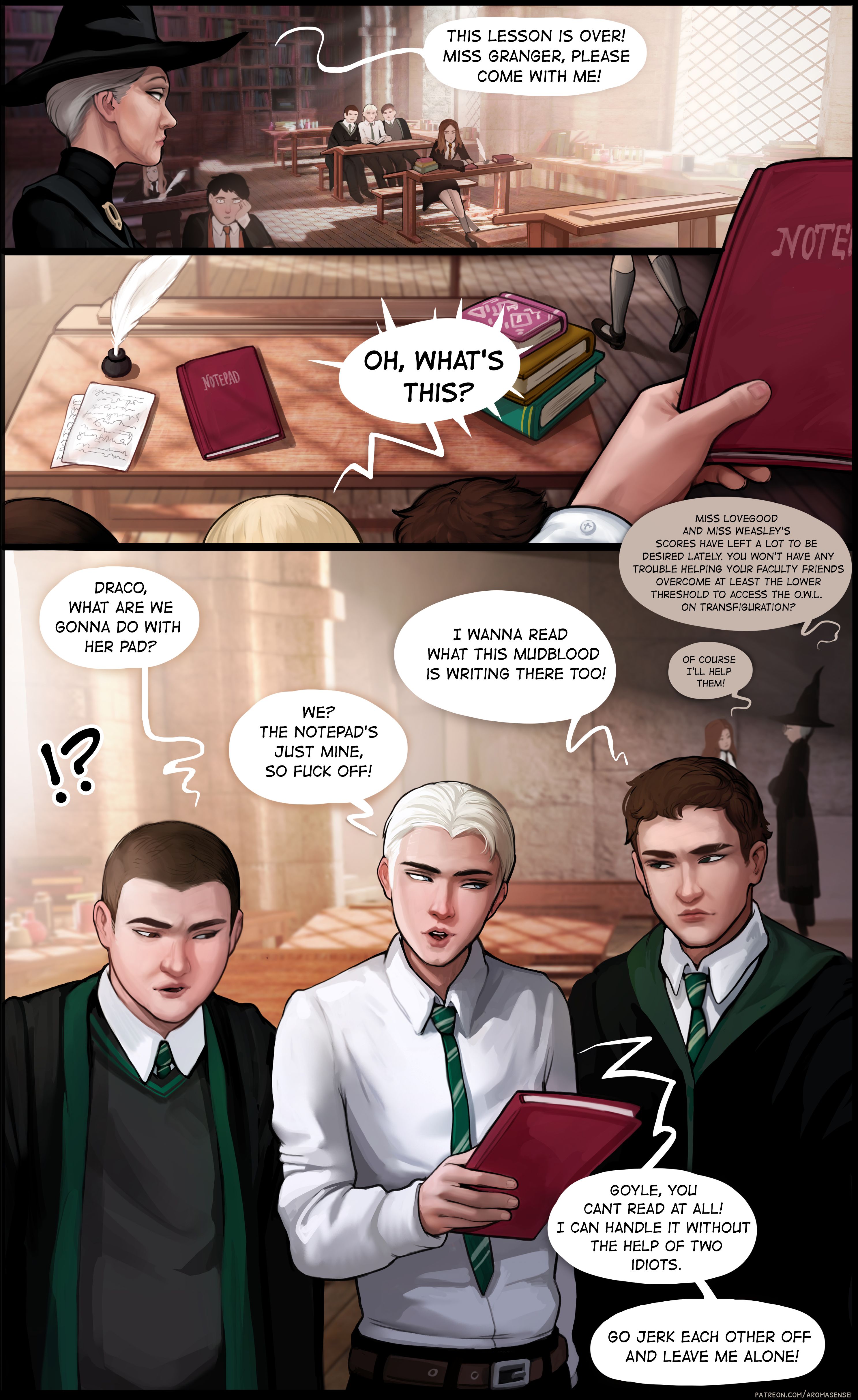Extra Lesson (Harry Potter) [Aroma Sensei] 1 . Extra Lesson - Chapter 1 (Harry Potter) [Aroma Sensei] – page 5