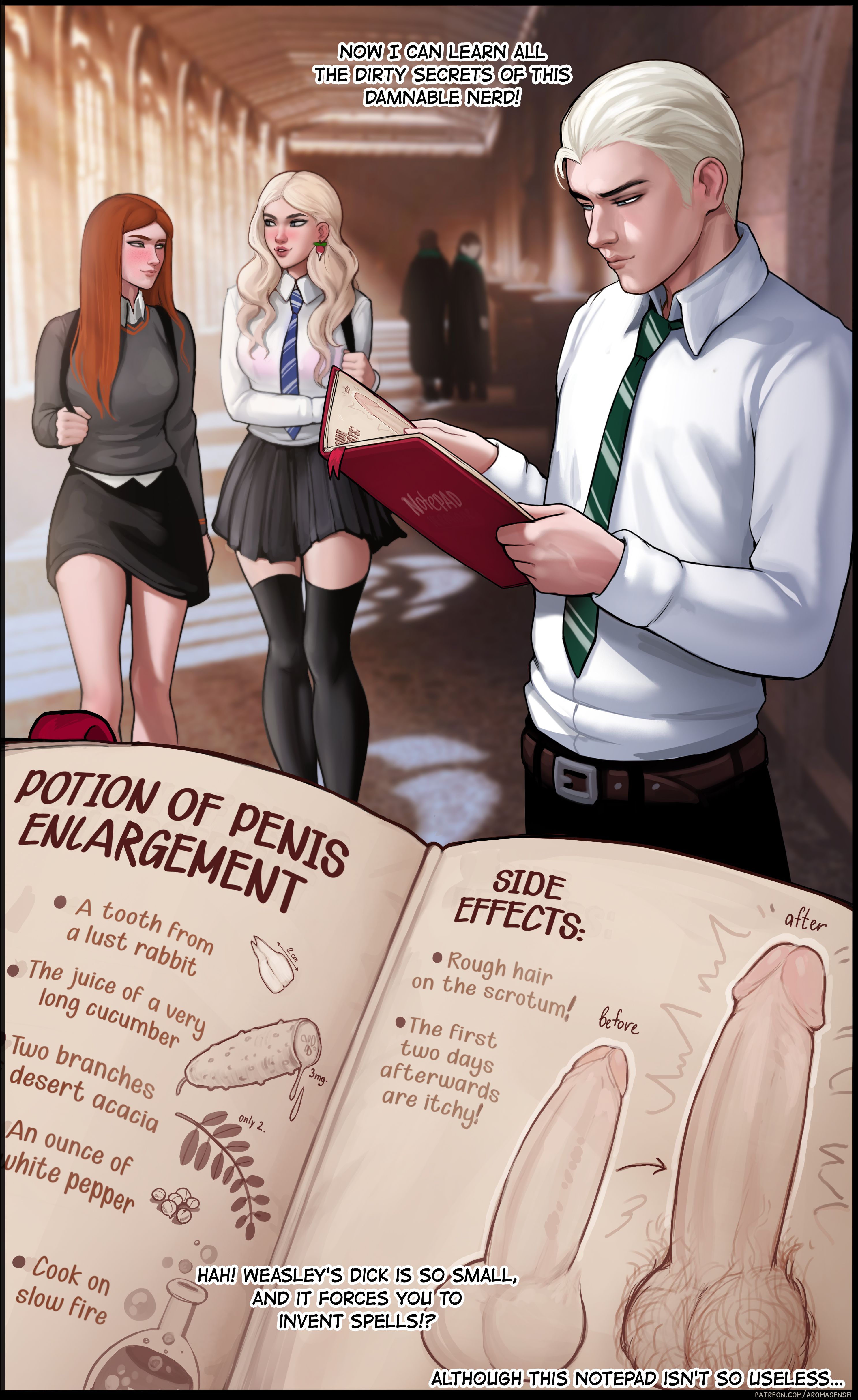 Extra Lesson (Harry Potter) [Aroma Sensei] 1 . Extra Lesson - Chapter 1 (Harry Potter) [Aroma Sensei] – page 6