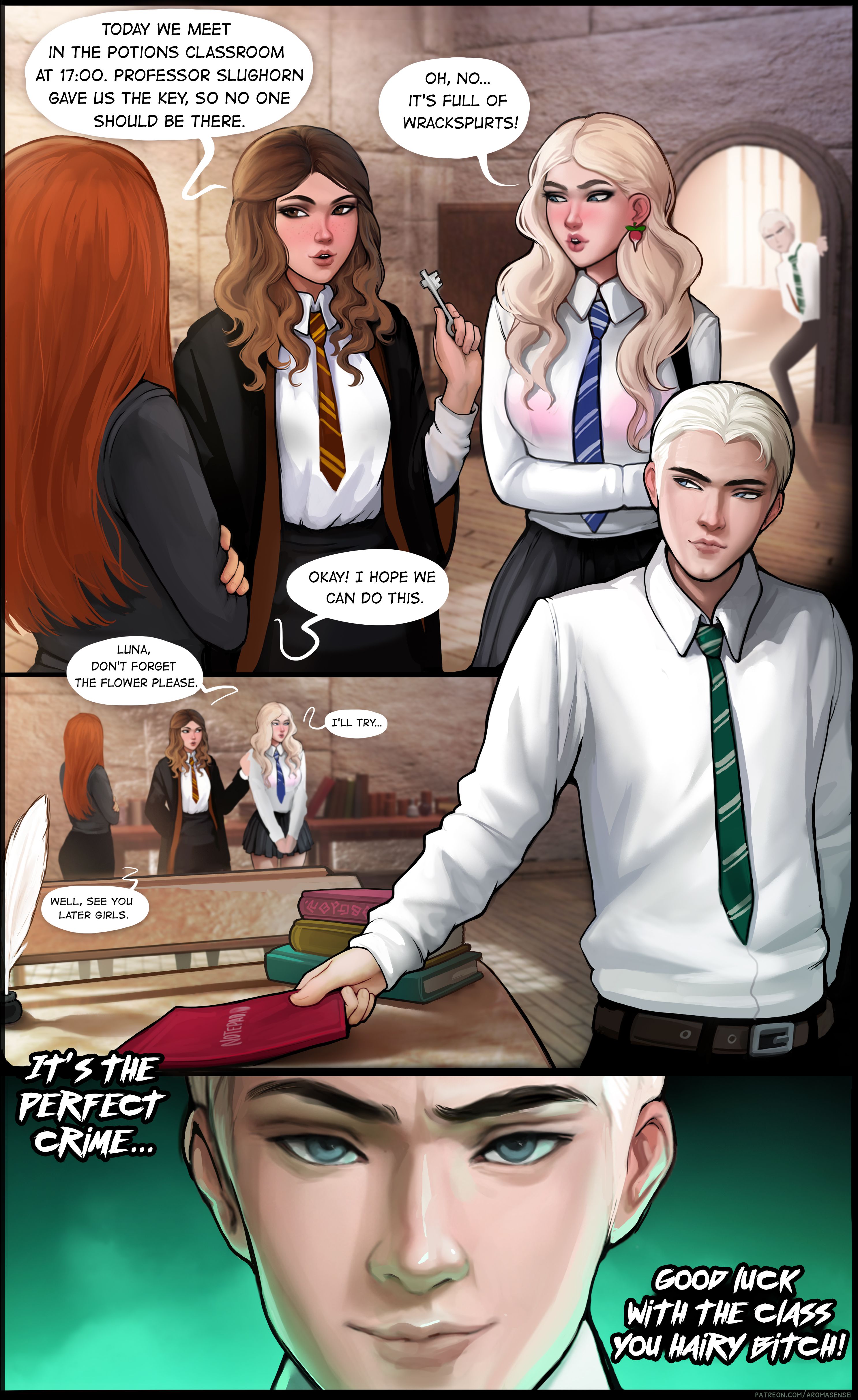 Extra Lesson (Harry Potter) [Aroma Sensei] 1 . Extra Lesson - Chapter 1 (Harry Potter) [Aroma Sensei] – page 8