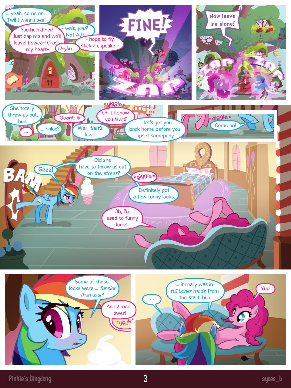 Pinkie’s Dingdong (My Little Pony – Friendship Is Magic) [Syoee_B] 1 . Pinkie's Dingdong - Chapter 1 (My Little Pony - Friendship Is Magic) [Syoee_B] – page 3