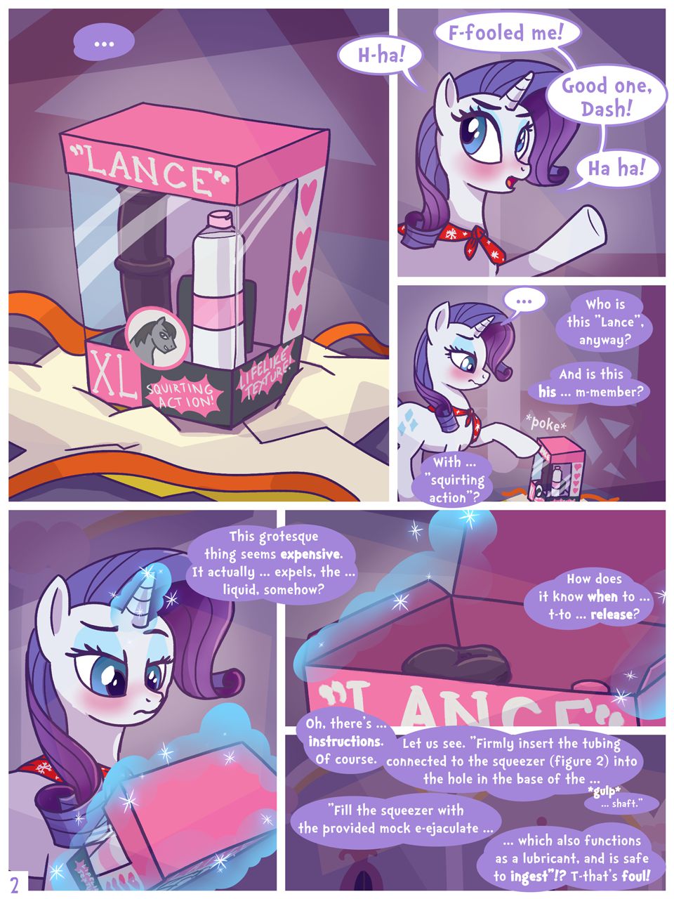 Rarity’s Present (My Little Pony – Friendship is Magic) [Syoee_B] 1 . Rarity's Present - Chapter 1 (My Little Pony - Friendship is Magic) [Syoee_B] – page 2