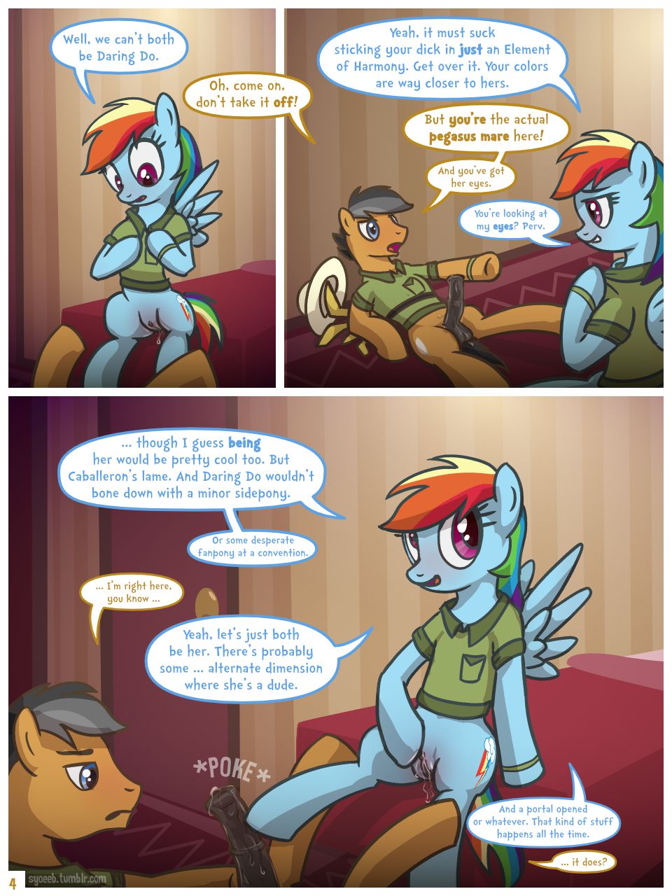 Feud Of The Fanatics (My Little Pony – Friendship Is Magic) [Syoee_B] 1 . Feud Of The Fanatics - Chapter 1 (My Little Pony - Friendship Is Magic) [Syoee_B] – page 4