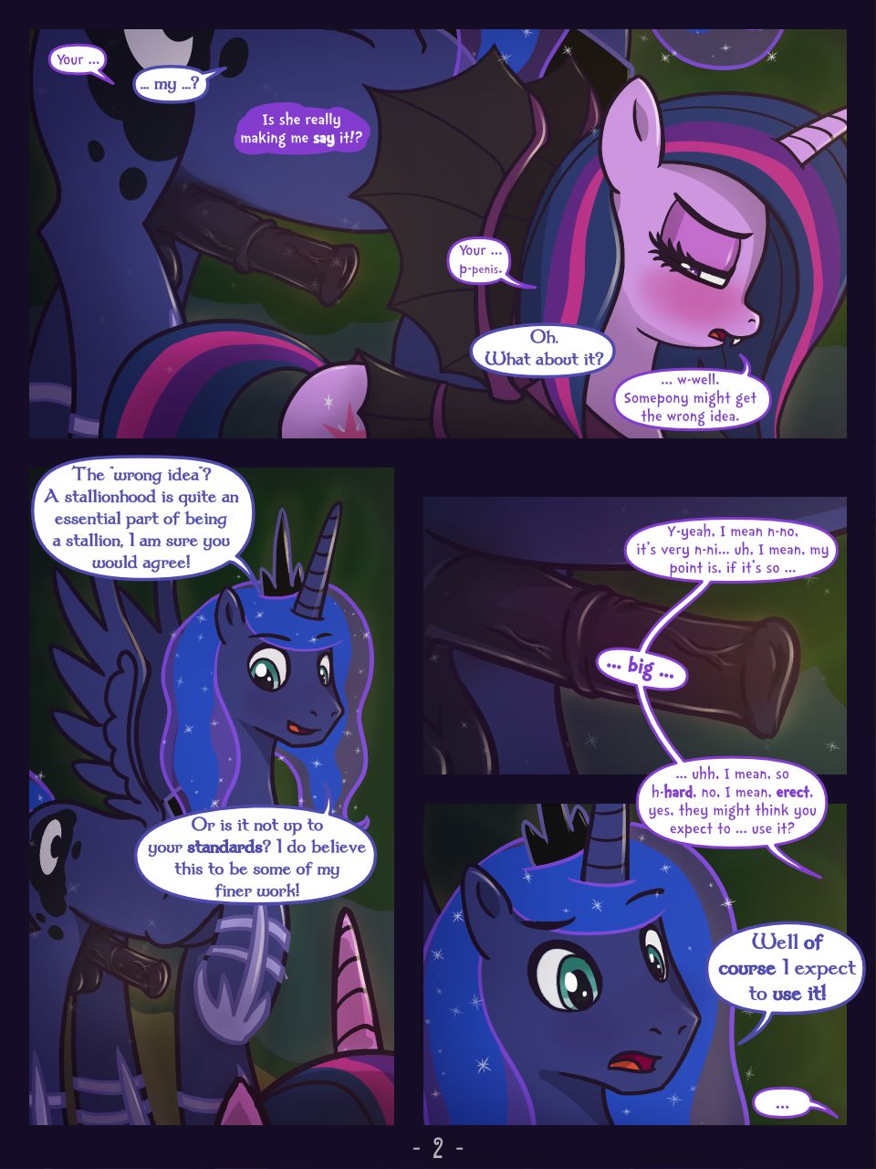 A Happy Nightmare Night (My Little Pony – Friendship Is Magic) [Syoee_B] 1 . A Happy Nightmare Night - Chapter 1 (My Little Pony - Friendship Is Magic) [Syoee_B] – page 2