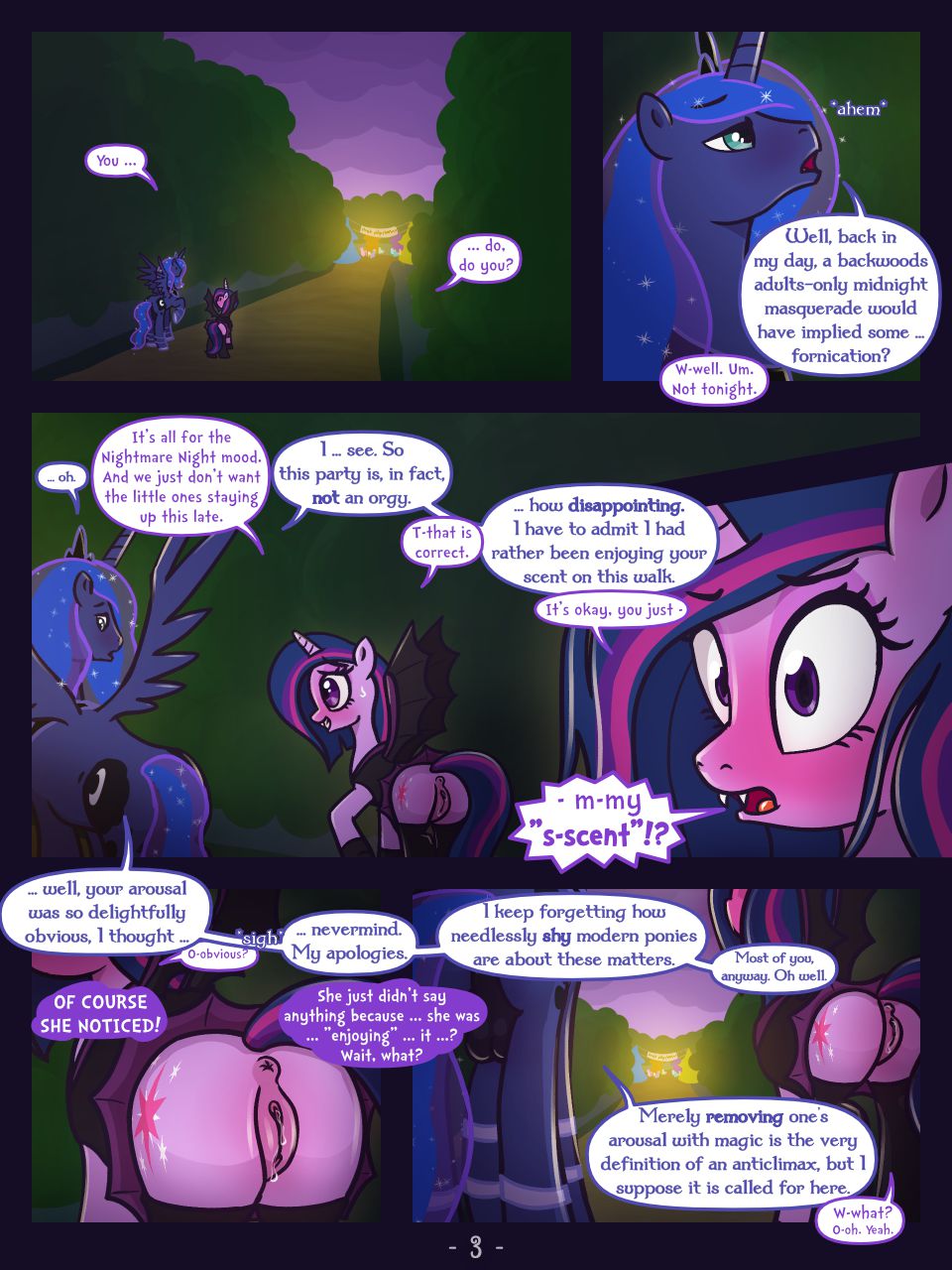 A Happy Nightmare Night (My Little Pony – Friendship Is Magic) [Syoee_B] 1 . A Happy Nightmare Night - Chapter 1 (My Little Pony - Friendship Is Magic) [Syoee_B] – page 3