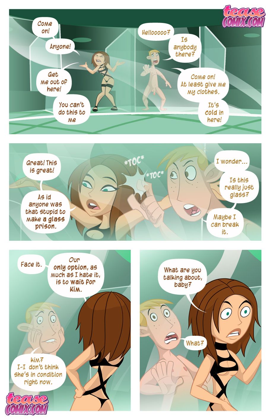 A Villains Bitch (Kim Possible) [Tease Comix] 1 . A Villains Bitch - Chapter 1 (Kim Possible) [Tease Comix] – page 101