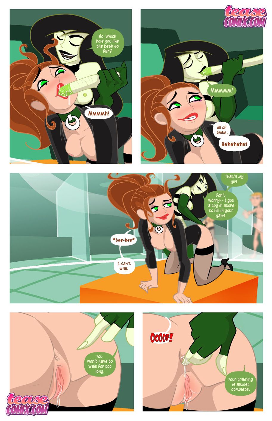 A Villains Bitch (Kim Possible) [Tease Comix] 1 . A Villains Bitch - Chapter 1 (Kim Possible) [Tease Comix] – page 122
