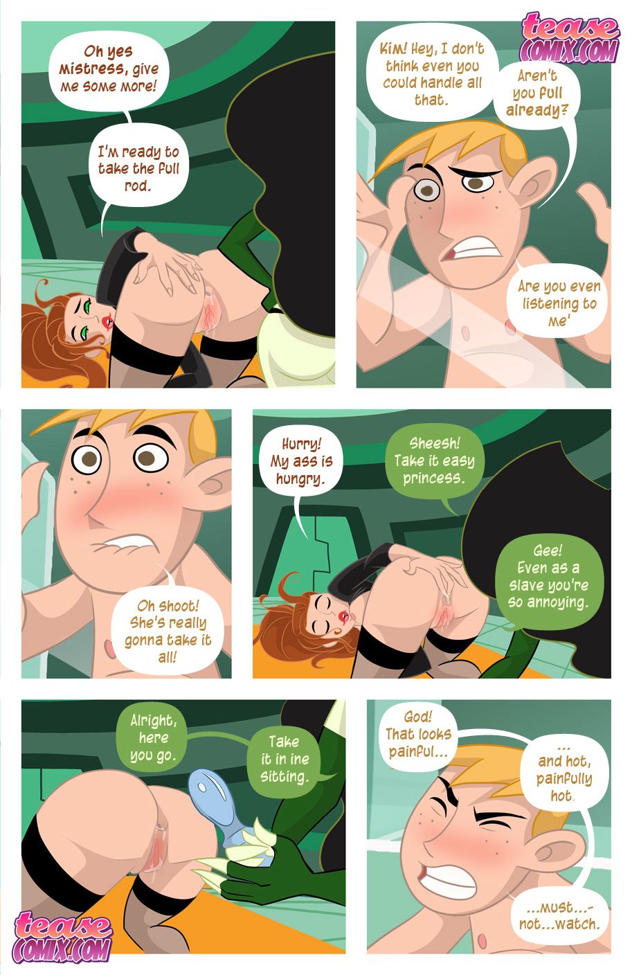 A Villains Bitch (Kim Possible) [Tease Comix] 1 . A Villains Bitch - Chapter 1 (Kim Possible) [Tease Comix] – page 123