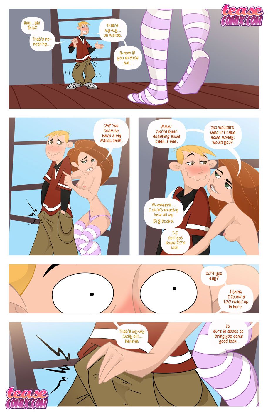 A Villains Bitch (Kim Possible) [Tease Comix] 1 . A Villains Bitch - Chapter 1 (Kim Possible) [Tease Comix] – page 17