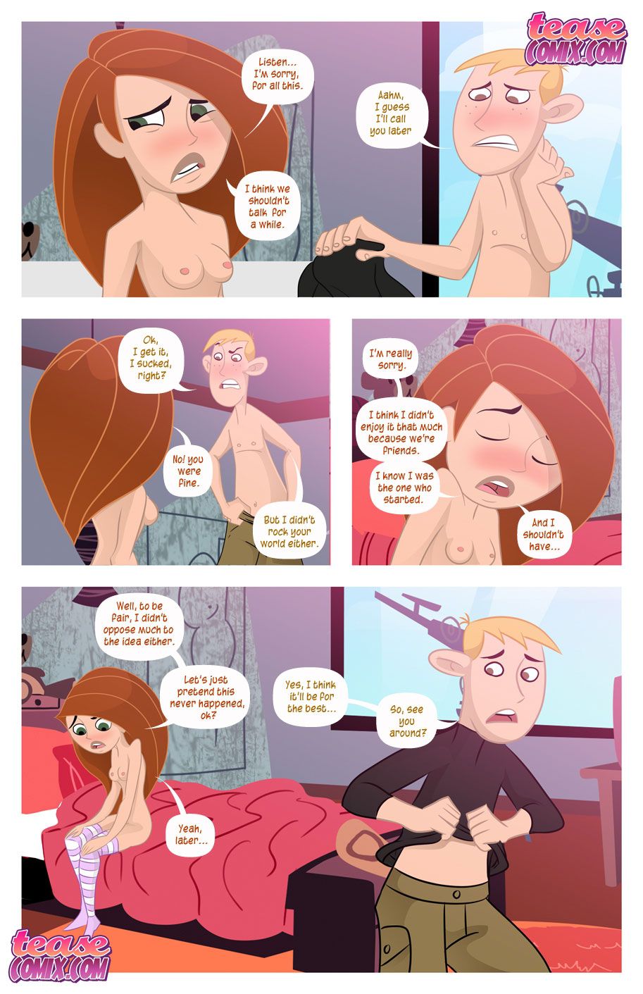 A Villains Bitch (Kim Possible) [Tease Comix] 1 . A Villains Bitch - Chapter 1 (Kim Possible) [Tease Comix] – page 32
