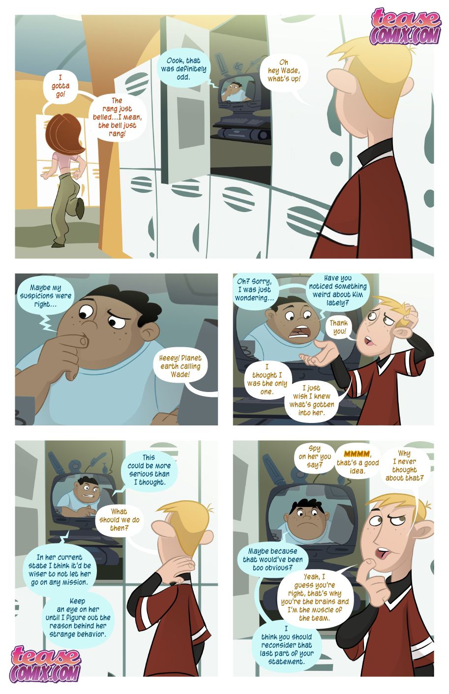 A Villains Bitch (Kim Possible) [Tease Comix] 1 . A Villains Bitch - Chapter 1 (Kim Possible) [Tease Comix] – page 38