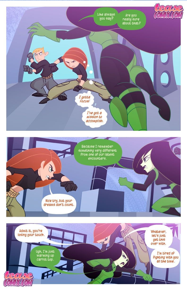 A Villains Bitch (Kim Possible) [Tease Comix] 1 . A Villains Bitch - Chapter 1 (Kim Possible) [Tease Comix] – page 4