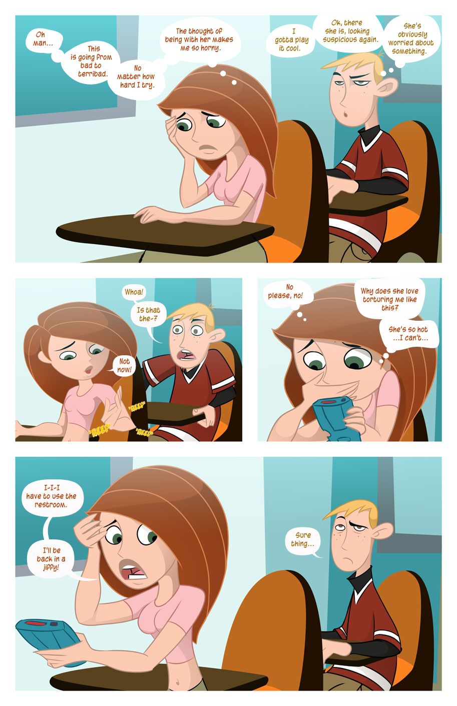 A Villains Bitch (Kim Possible) [Tease Comix] 1 . A Villains Bitch - Chapter 1 (Kim Possible) [Tease Comix] – page 40