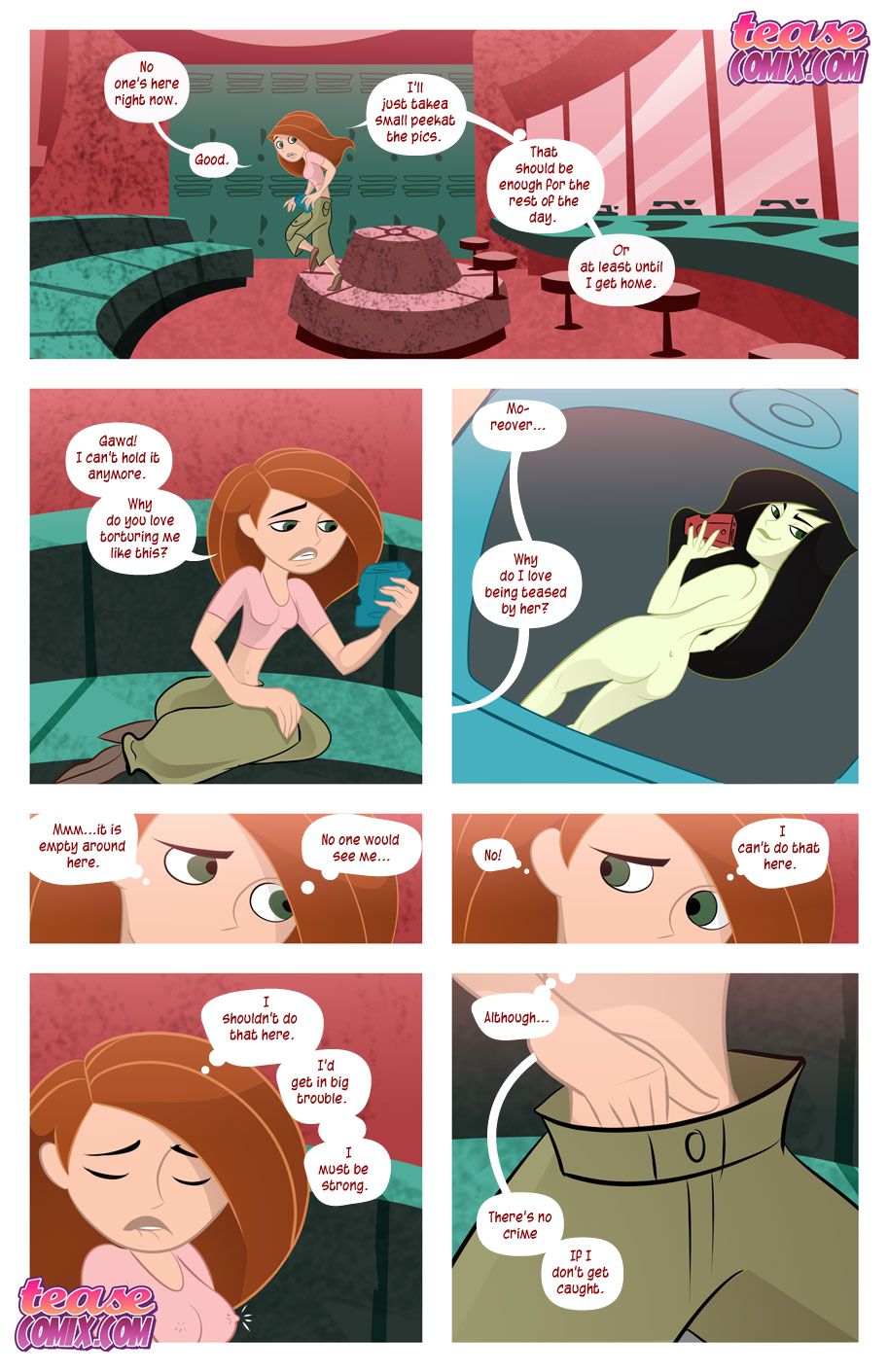 A Villains Bitch (Kim Possible) [Tease Comix] 1 . A Villains Bitch - Chapter 1 (Kim Possible) [Tease Comix] – page 41