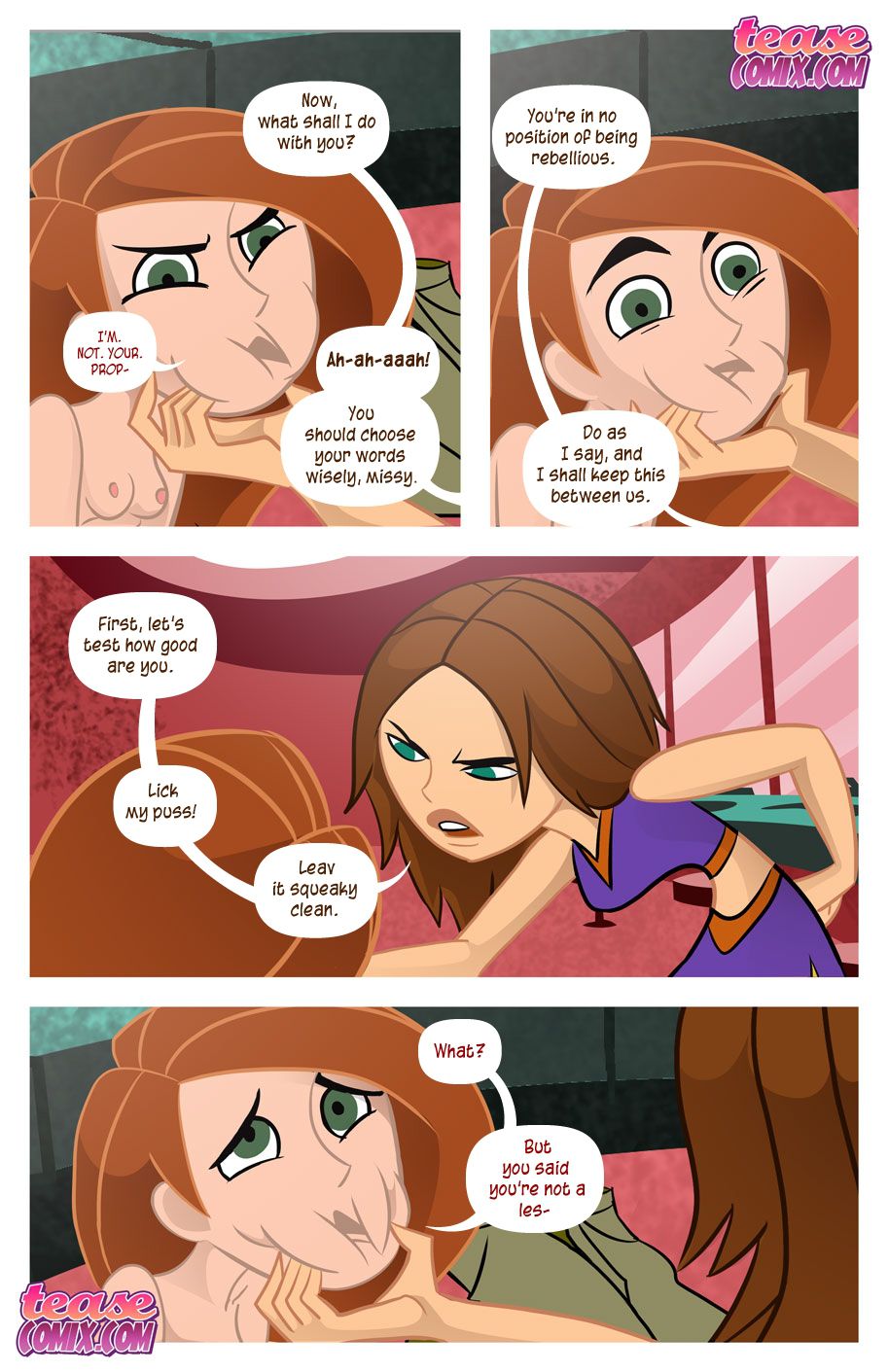 A Villains Bitch (Kim Possible) [Tease Comix] 1 . A Villains Bitch - Chapter 1 (Kim Possible) [Tease Comix] – page 50
