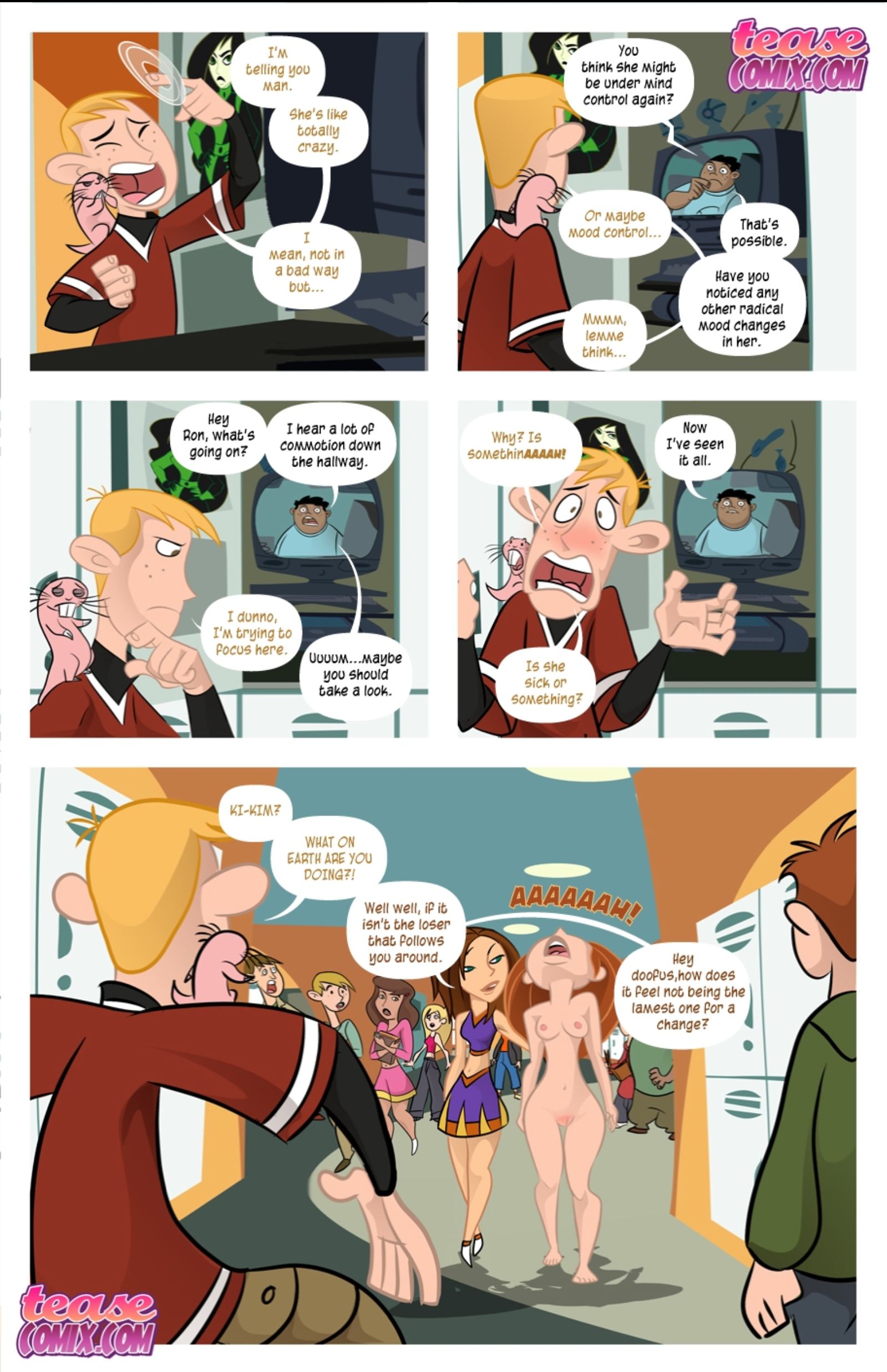 A Villains Bitch (Kim Possible) [Tease Comix] 1 . A Villains Bitch - Chapter 1 (Kim Possible) [Tease Comix] – page 71