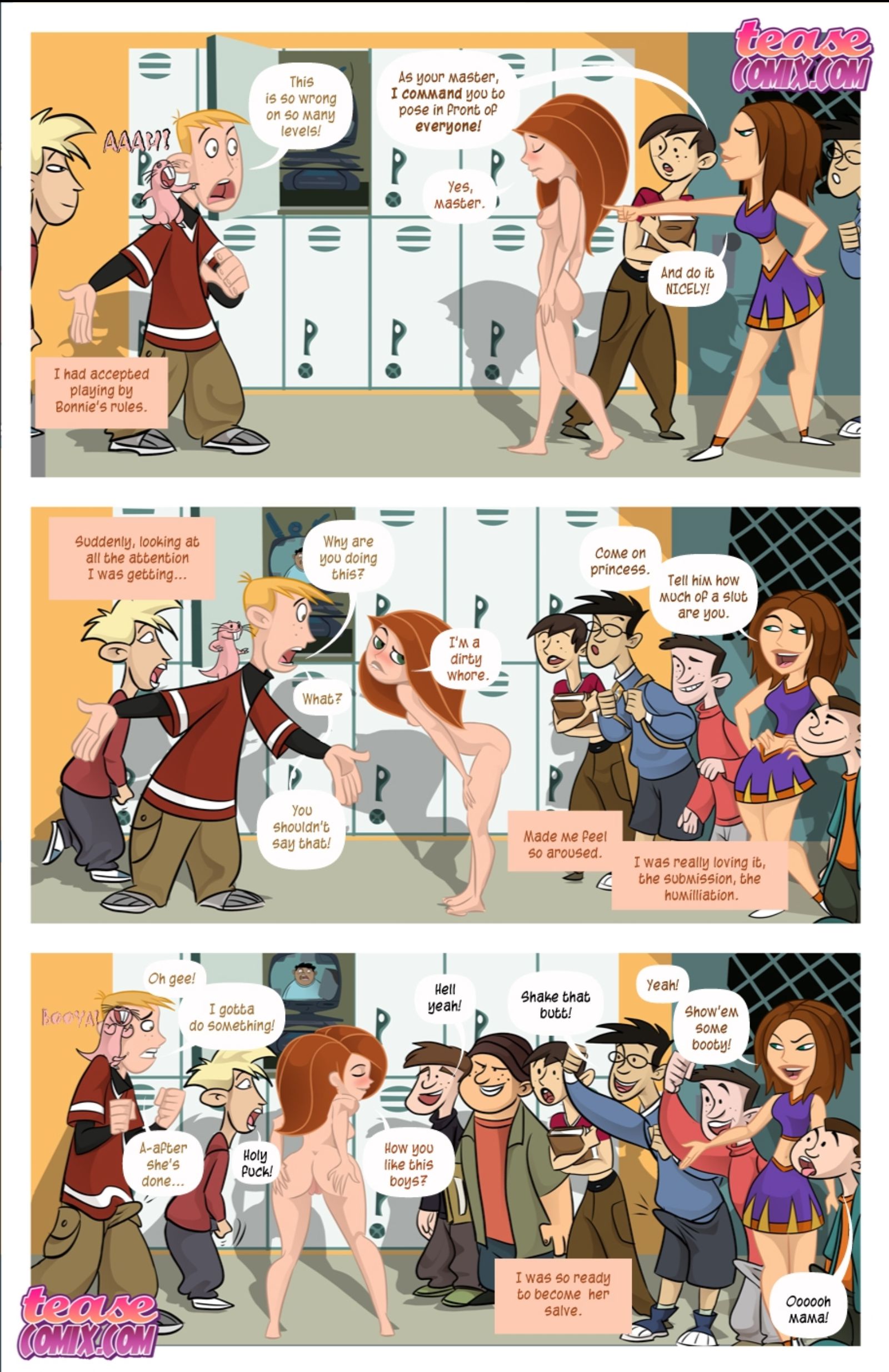 A Villains Bitch (Kim Possible) [Tease Comix] 1 . A Villains Bitch - Chapter 1 (Kim Possible) [Tease Comix] – page 72