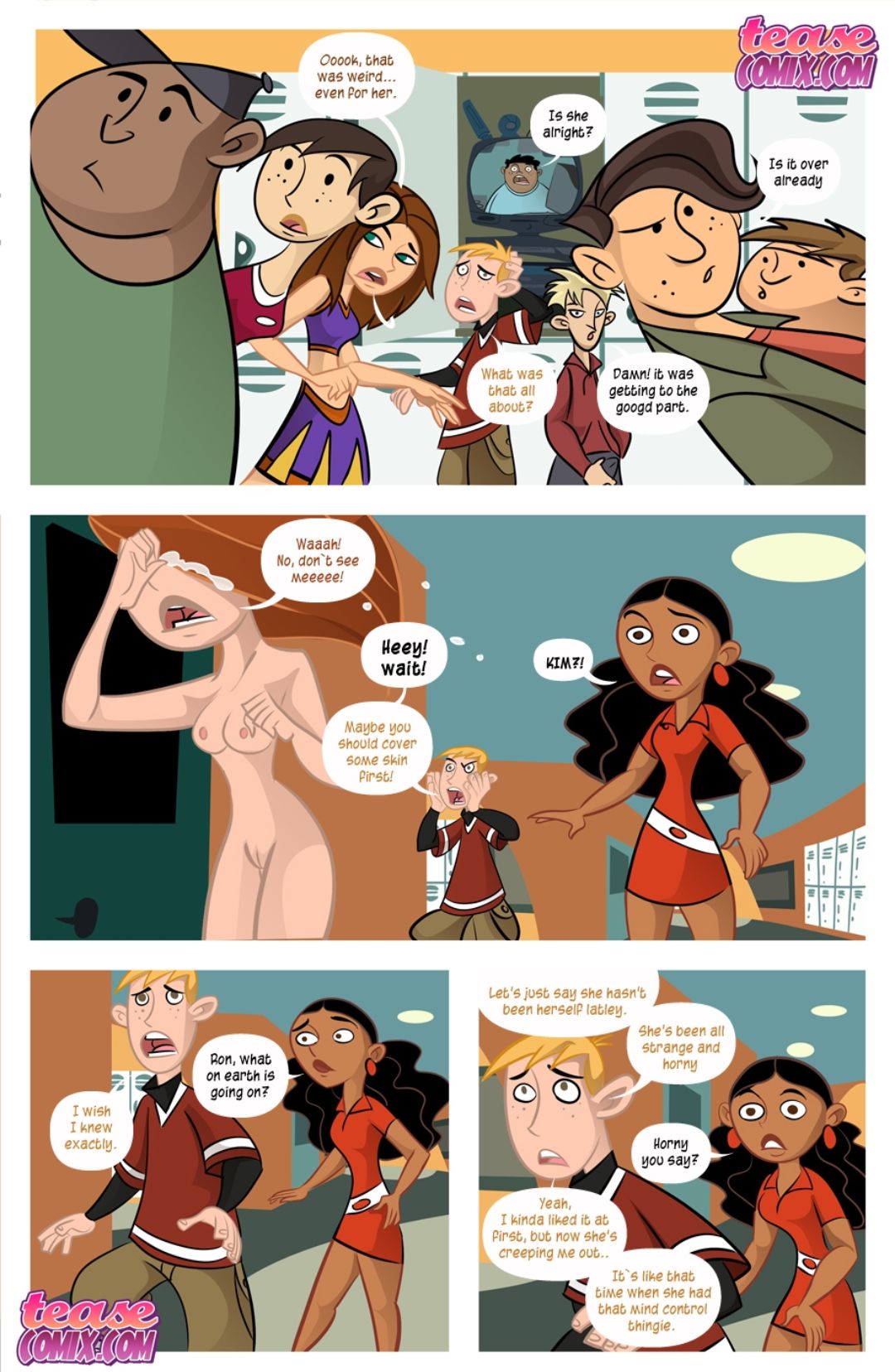 A Villains Bitch (Kim Possible) [Tease Comix] 1 . A Villains Bitch - Chapter 1 (Kim Possible) [Tease Comix] – page 77