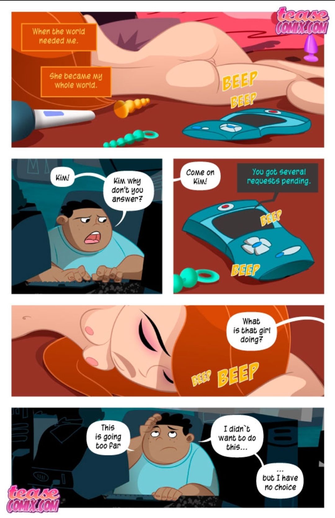 A Villains Bitch (Kim Possible) [Tease Comix] 1 . A Villains Bitch - Chapter 1 (Kim Possible) [Tease Comix] – page 85