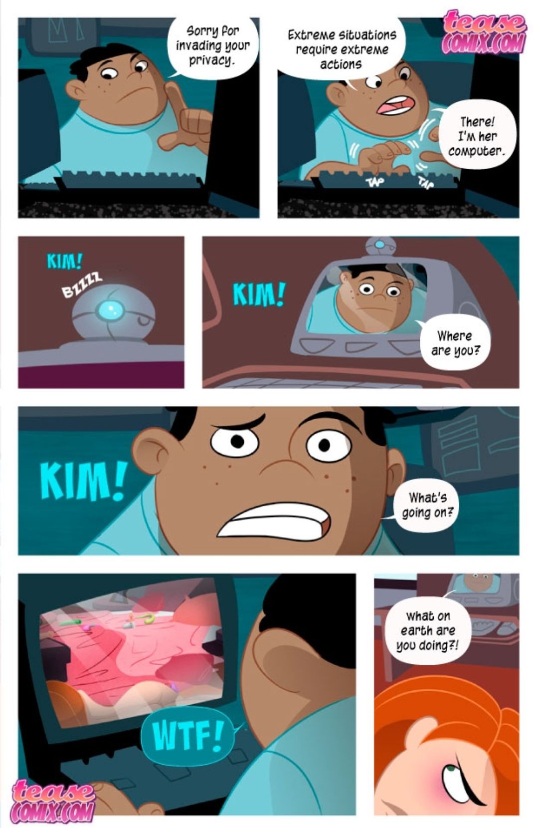 A Villains Bitch (Kim Possible) [Tease Comix] 1 . A Villains Bitch - Chapter 1 (Kim Possible) [Tease Comix] – page 86