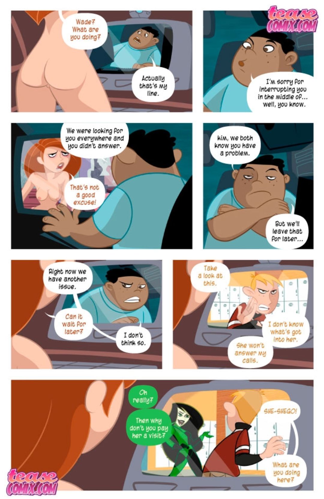 A Villains Bitch (Kim Possible) [Tease Comix] 1 . A Villains Bitch - Chapter 1 (Kim Possible) [Tease Comix] – page 87