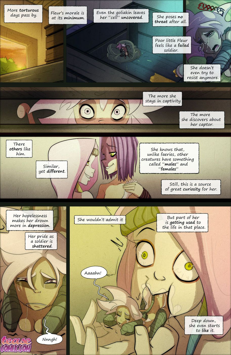 Aethel [Tease Comix] 4 . Aethel - Chapter 4 [Tease Comix] – page 12