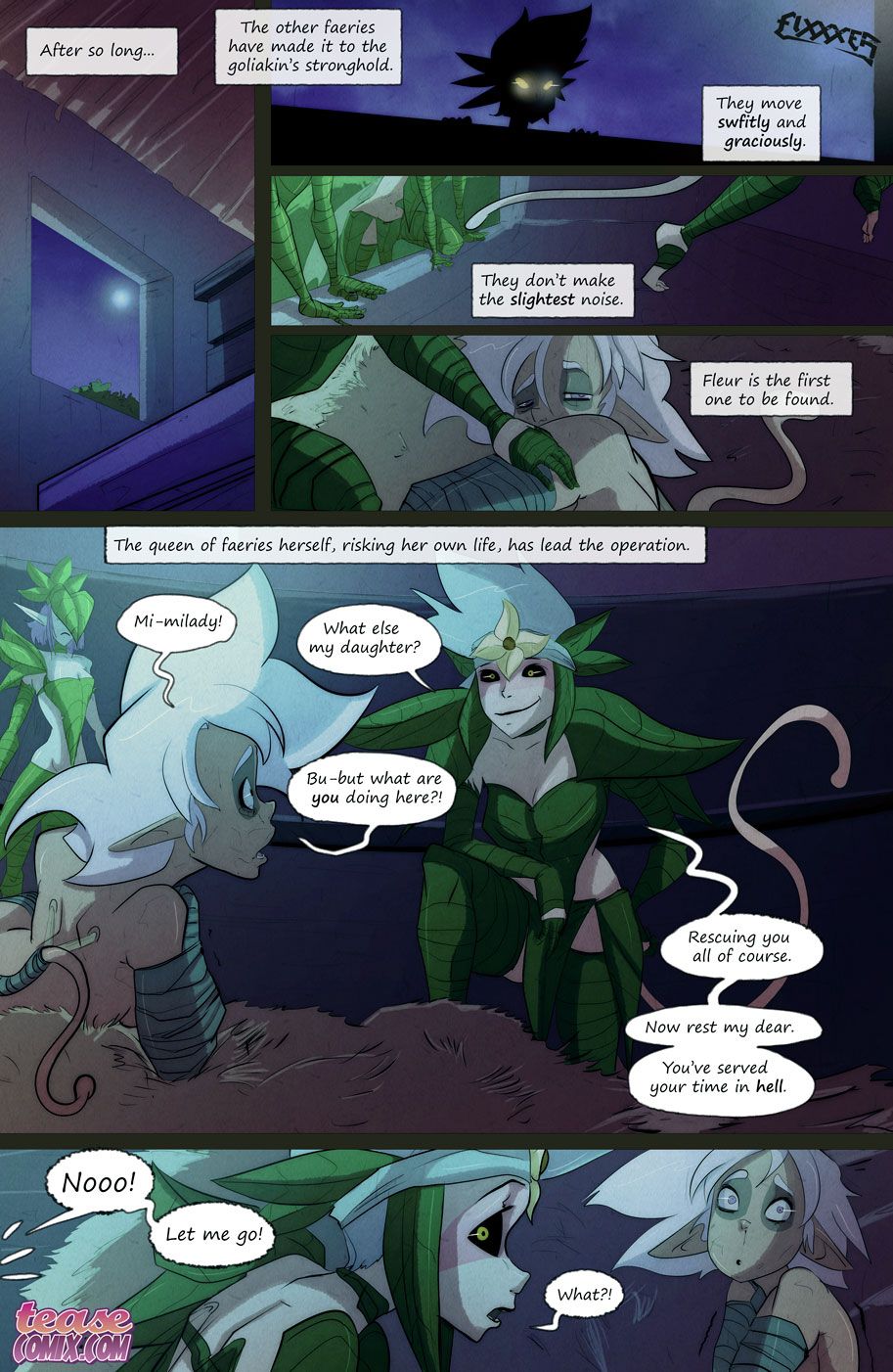 Aethel [Tease Comix] 4 . Aethel - Chapter 4 [Tease Comix] – page 15
