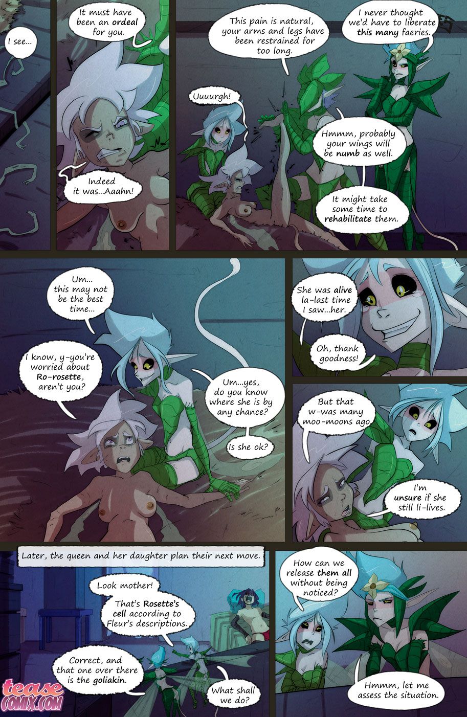 Aethel [Tease Comix] 4 . Aethel - Chapter 4 [Tease Comix] – page 17