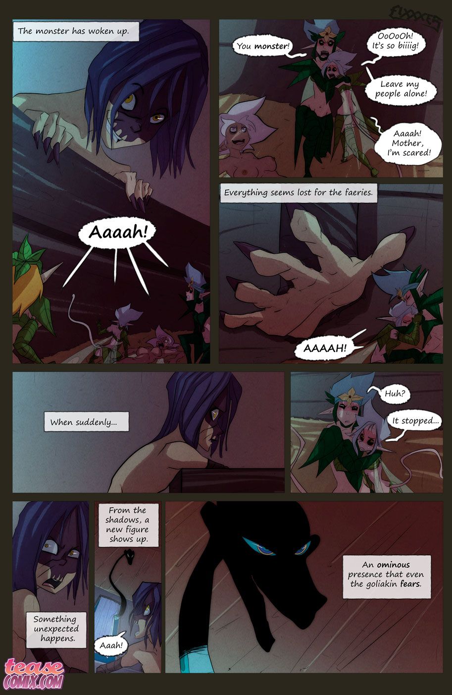 Aethel [Tease Comix] 4 . Aethel - Chapter 4 [Tease Comix] – page 19