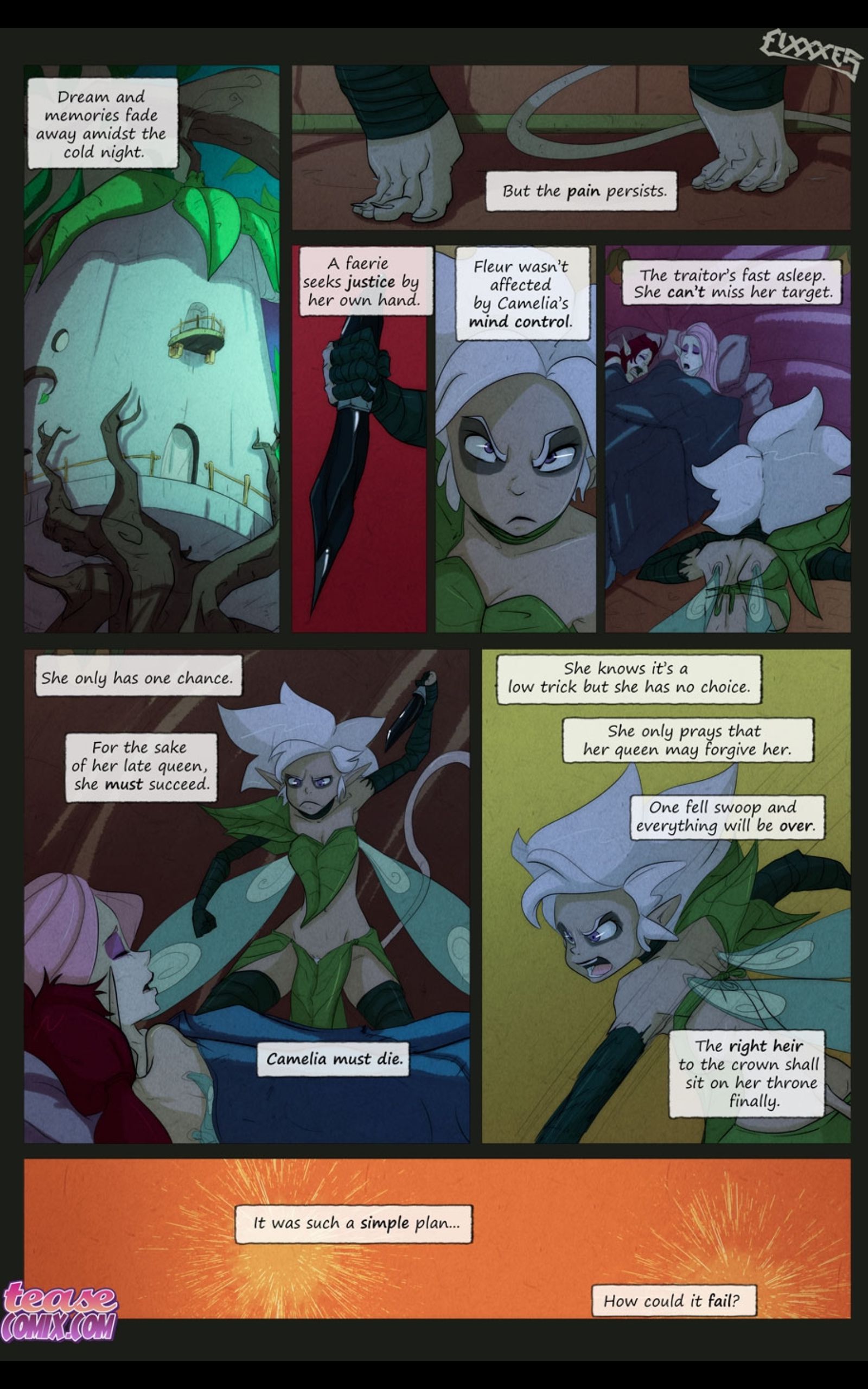 Aethel [Tease Comix] 4 . Aethel - Chapter 4 [Tease Comix] – page 2