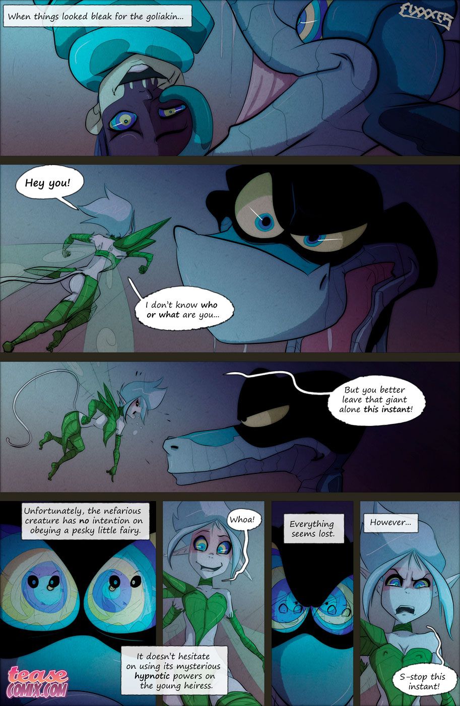 Aethel [Tease Comix] 4 . Aethel - Chapter 4 [Tease Comix] – page 22